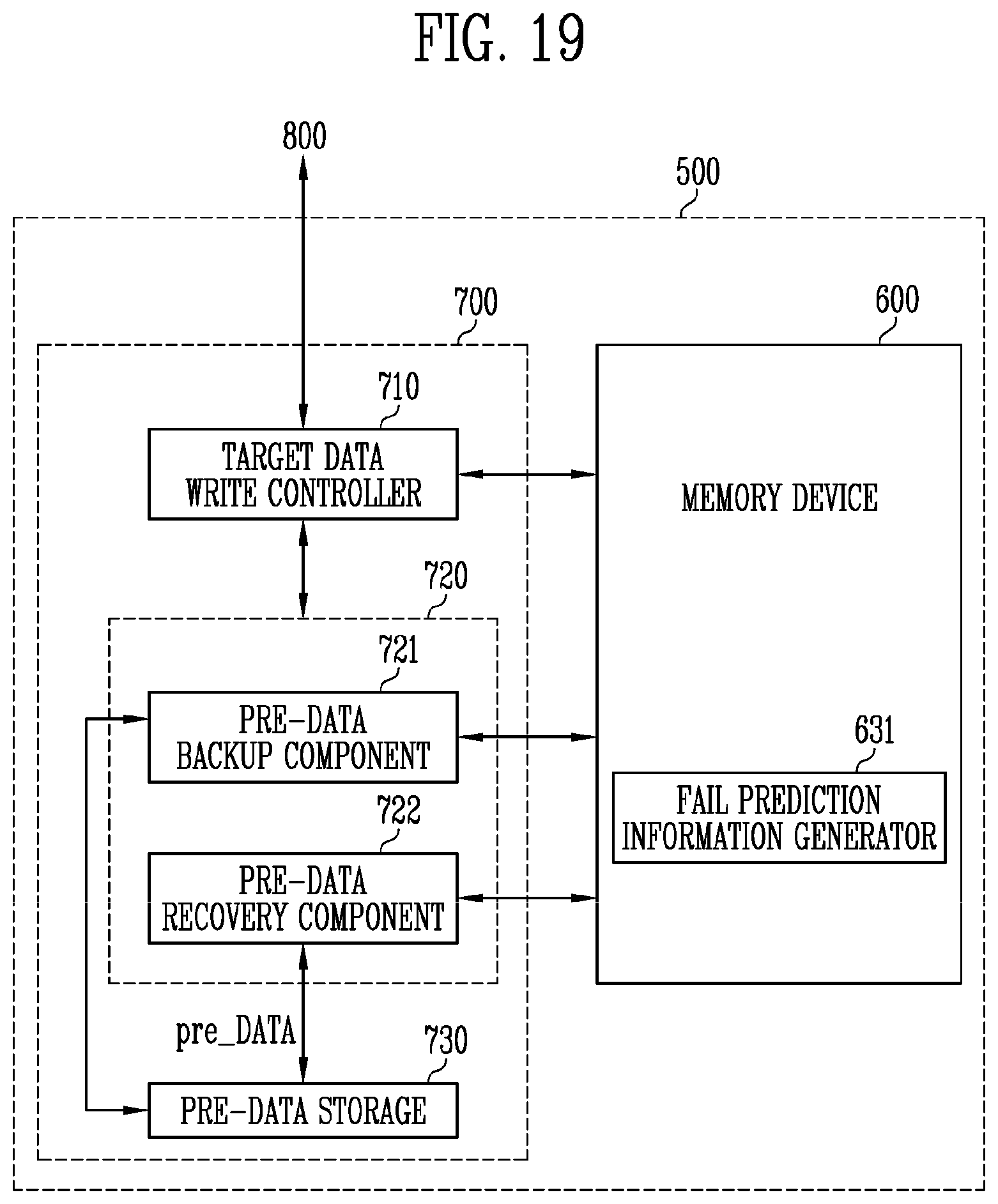 Patent US12158843 Figure 18 – Storage device and method of operating the same