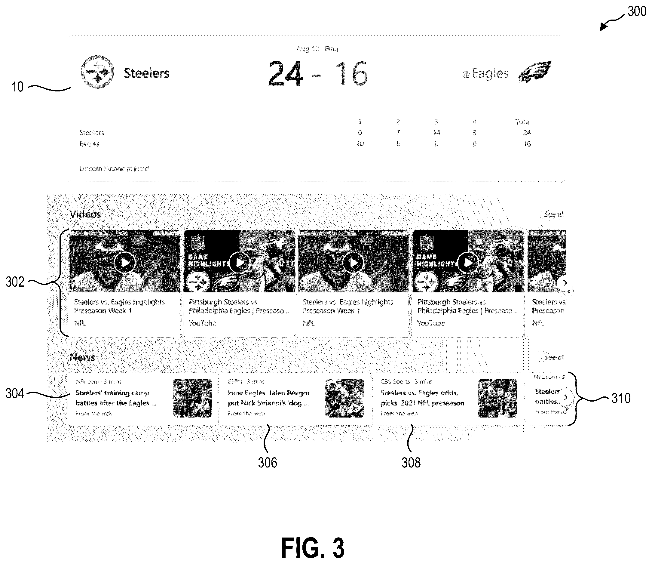 Patent US12158888 Figure 3 – Associating articles to corresponding events