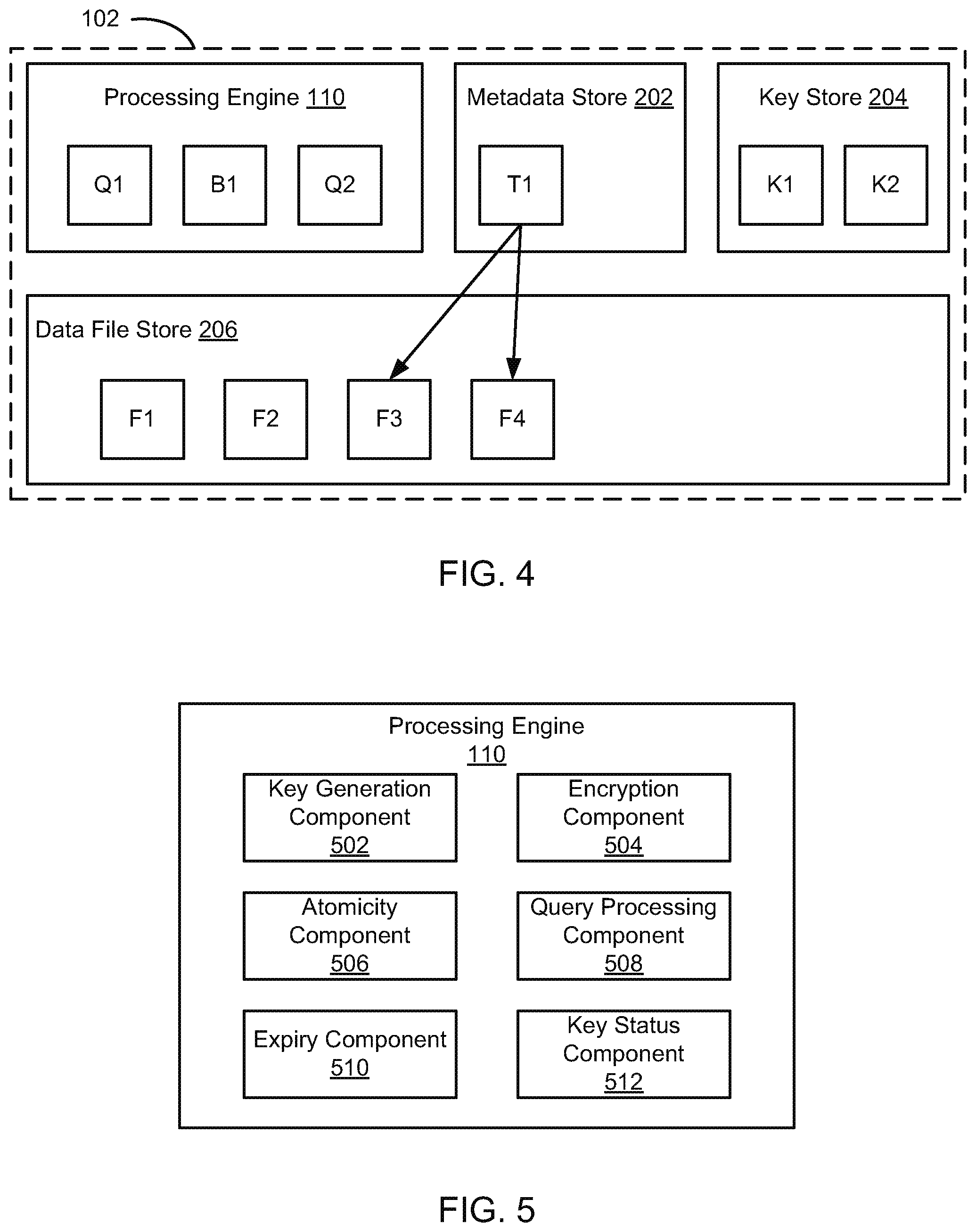 Patent US12158970 Figure 3 – Directing queries to encrypted database files