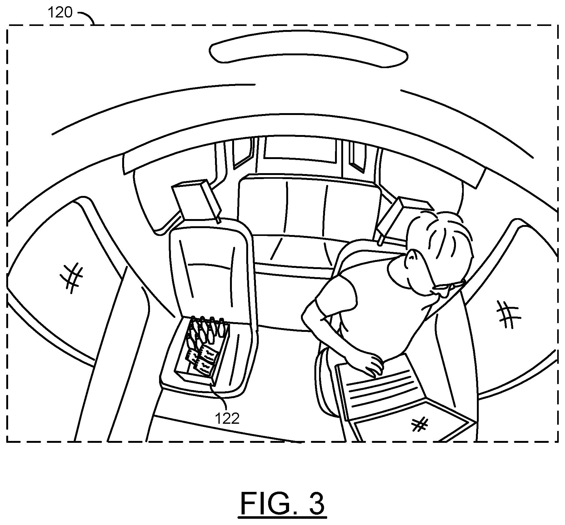Patent US12165000 Figure 3 – Vehicle item identification and registration