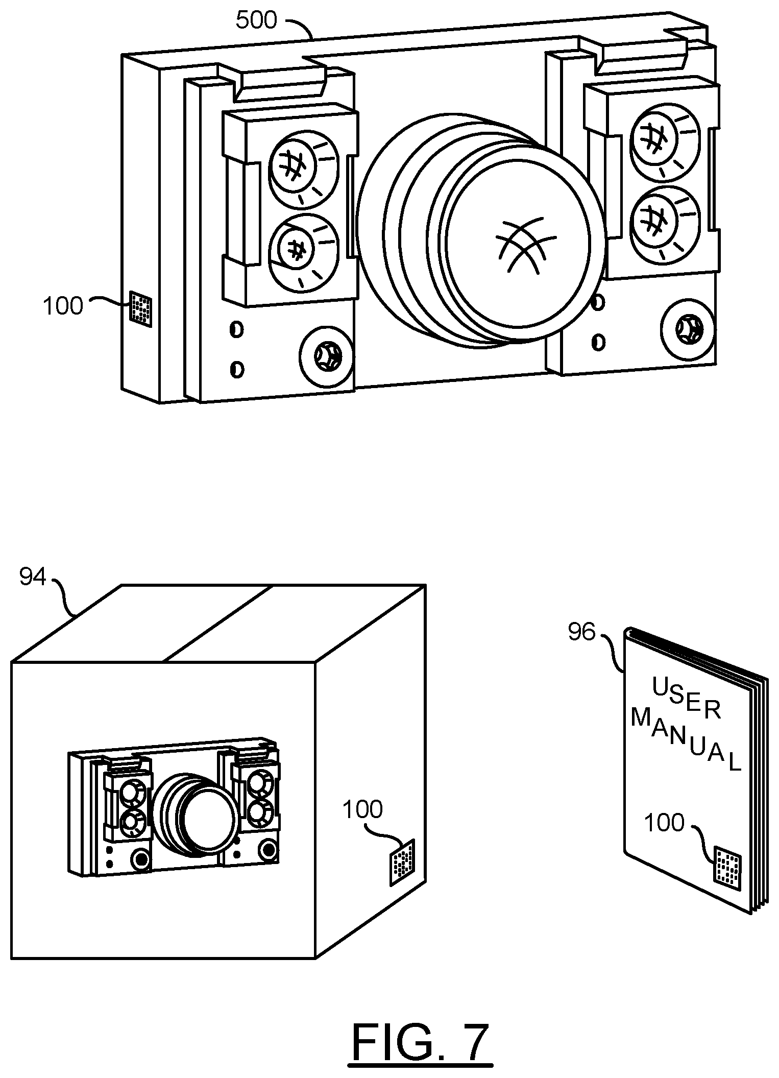 Patent US12165000 Figure 7 – Vehicle item identification and registration