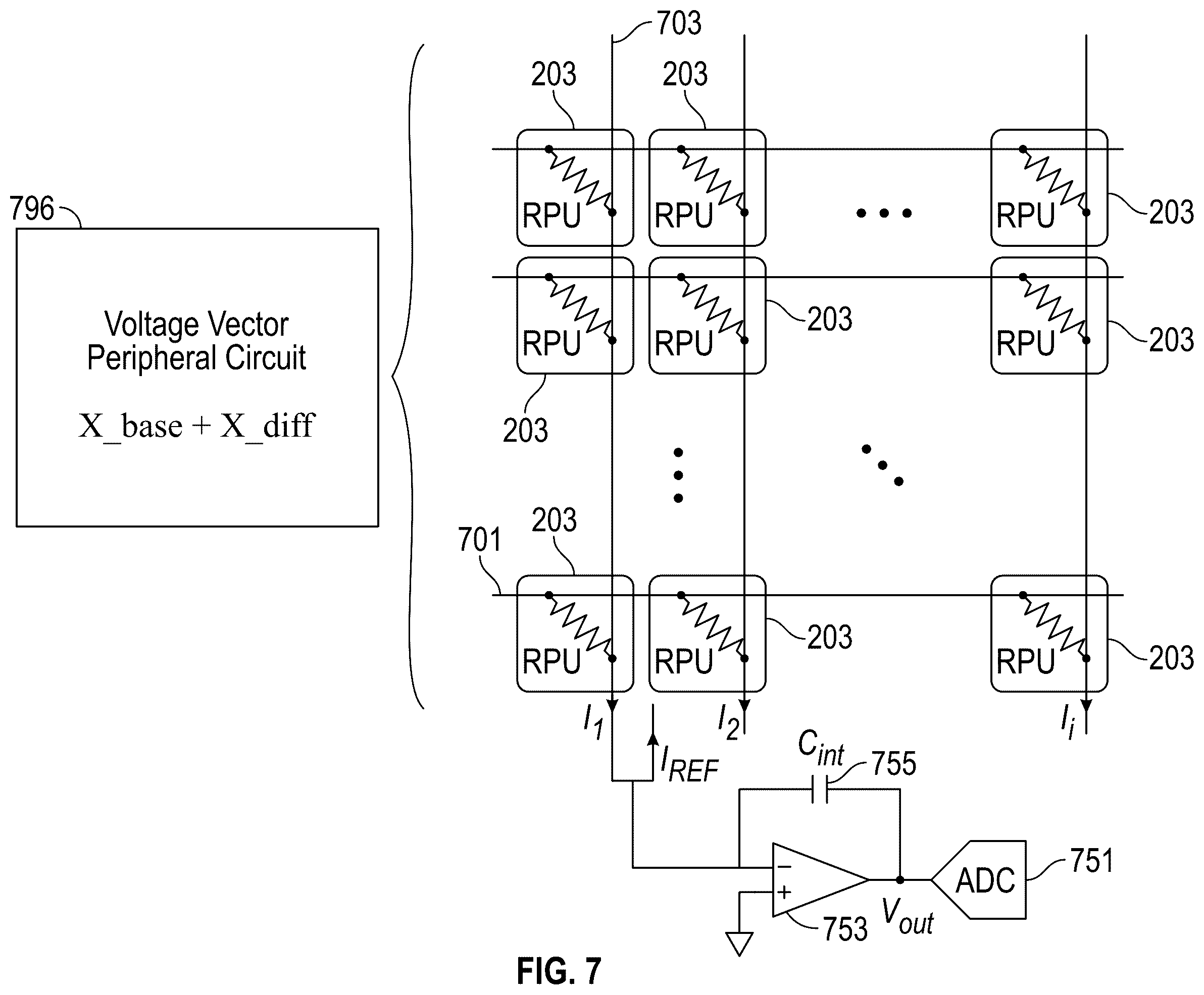 Patent US12165046 Figure 6 – Enabling hierarchical data loading in a resistive processing unit (RPU) array for reduced communication cost