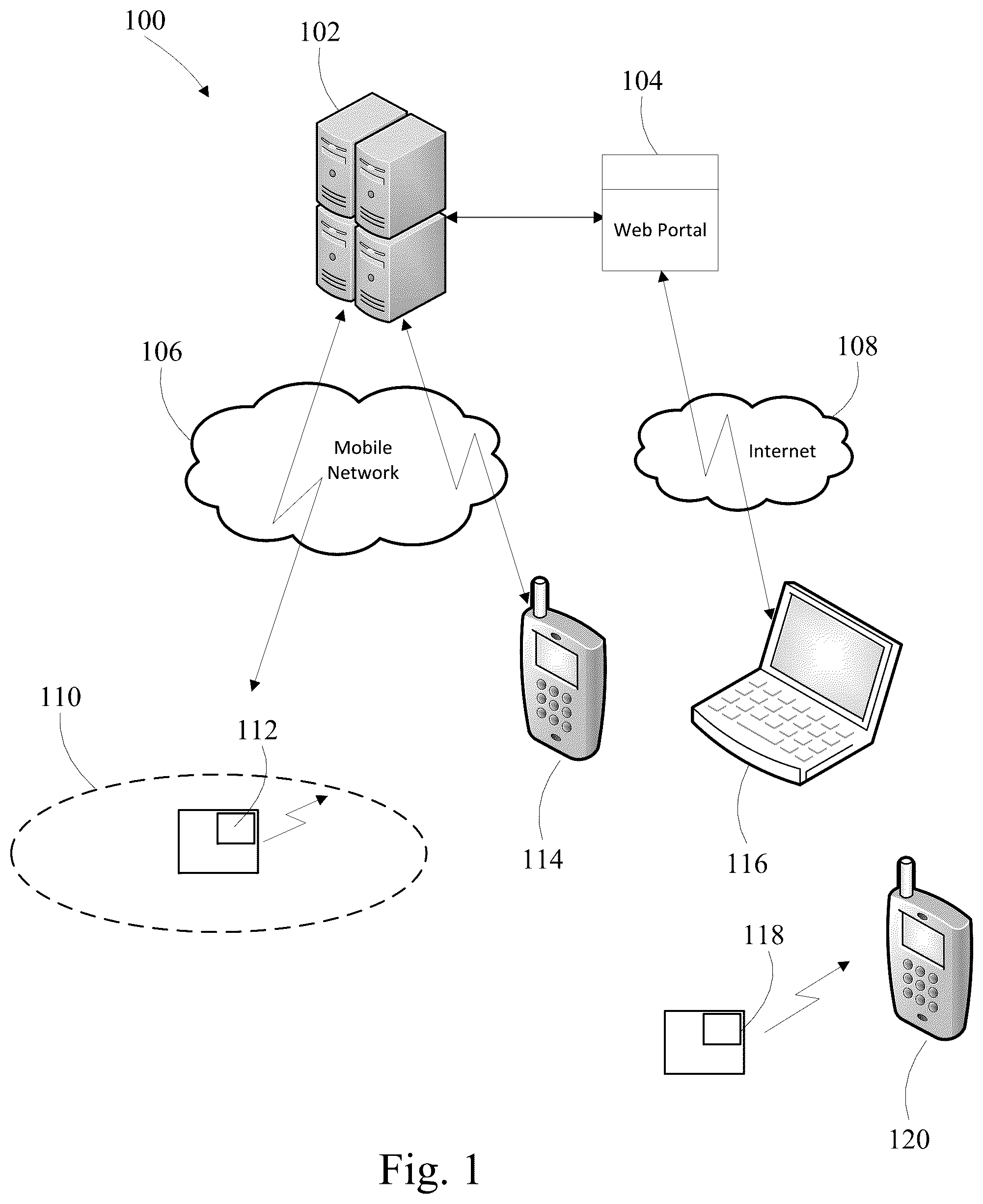 Patent US12165100 Figure 1 – Continuous inventory management
