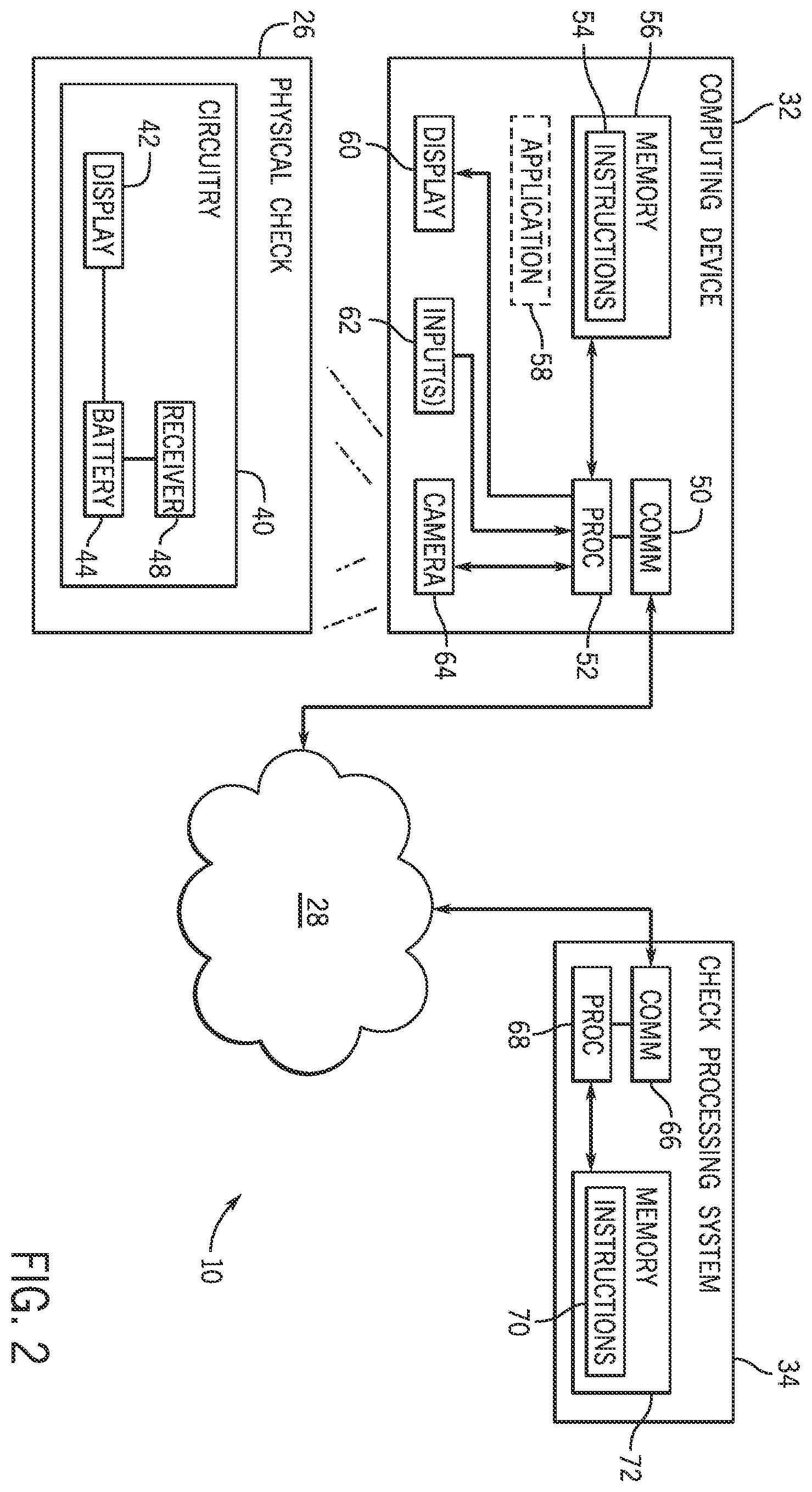 Patent US12165113 Figure 2 – Systems and methods for using tokenized and dynamic physical checks