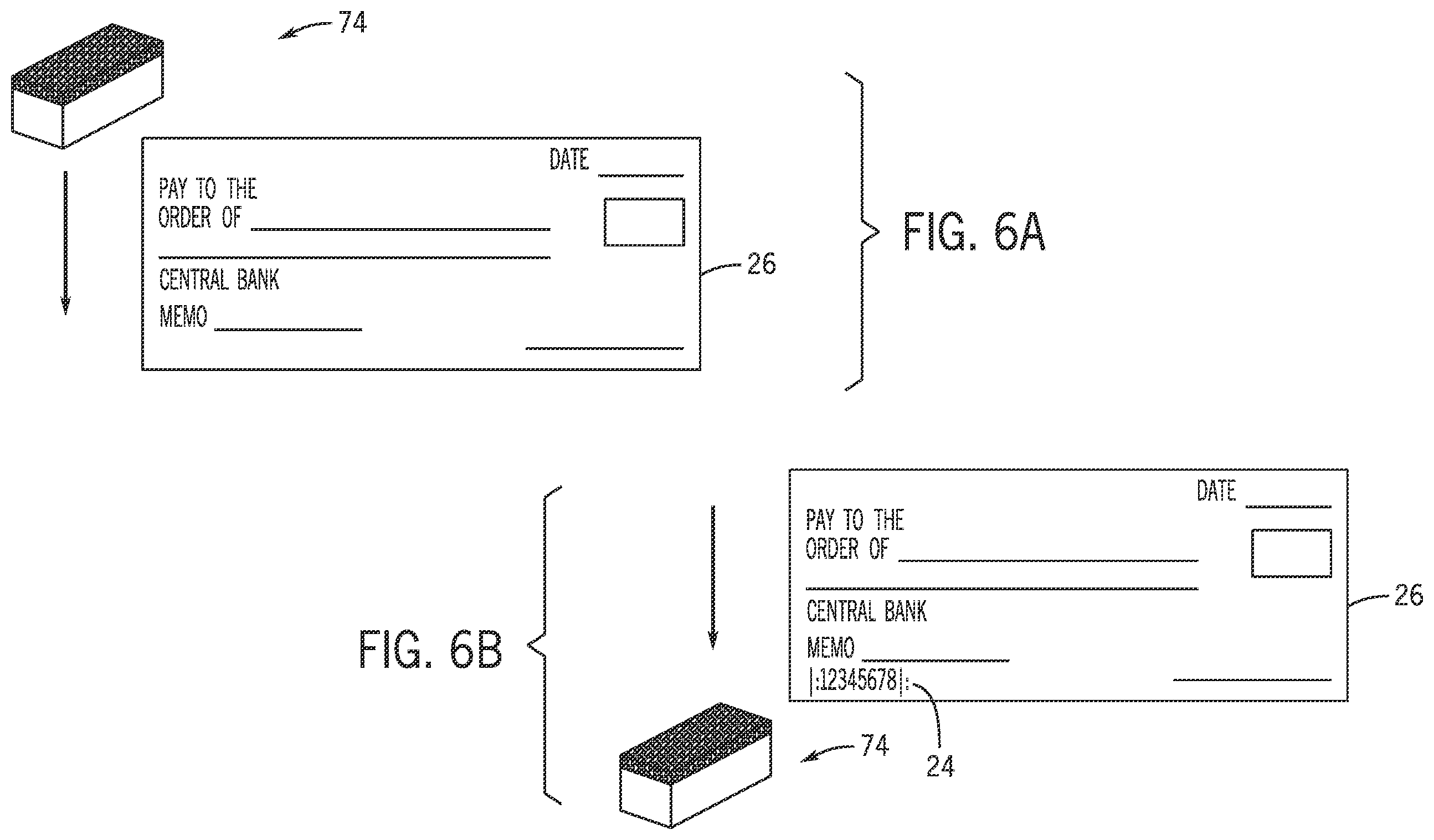 Patent US12165113 Figure 4 – Systems and methods for using tokenized and dynamic physical checks
