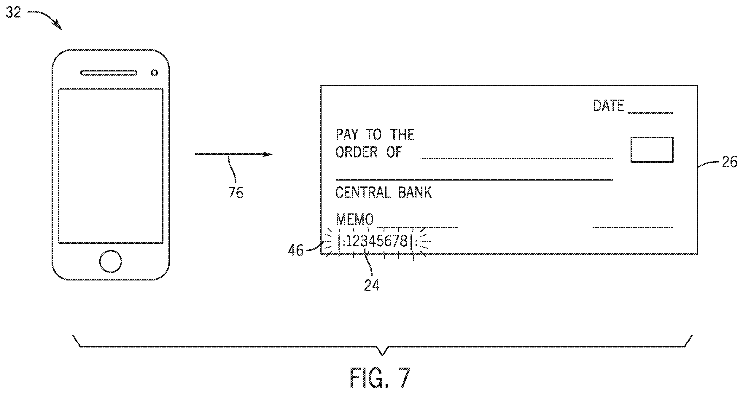 Patent US12165113 Figure 5 – Systems and methods for using tokenized and dynamic physical checks