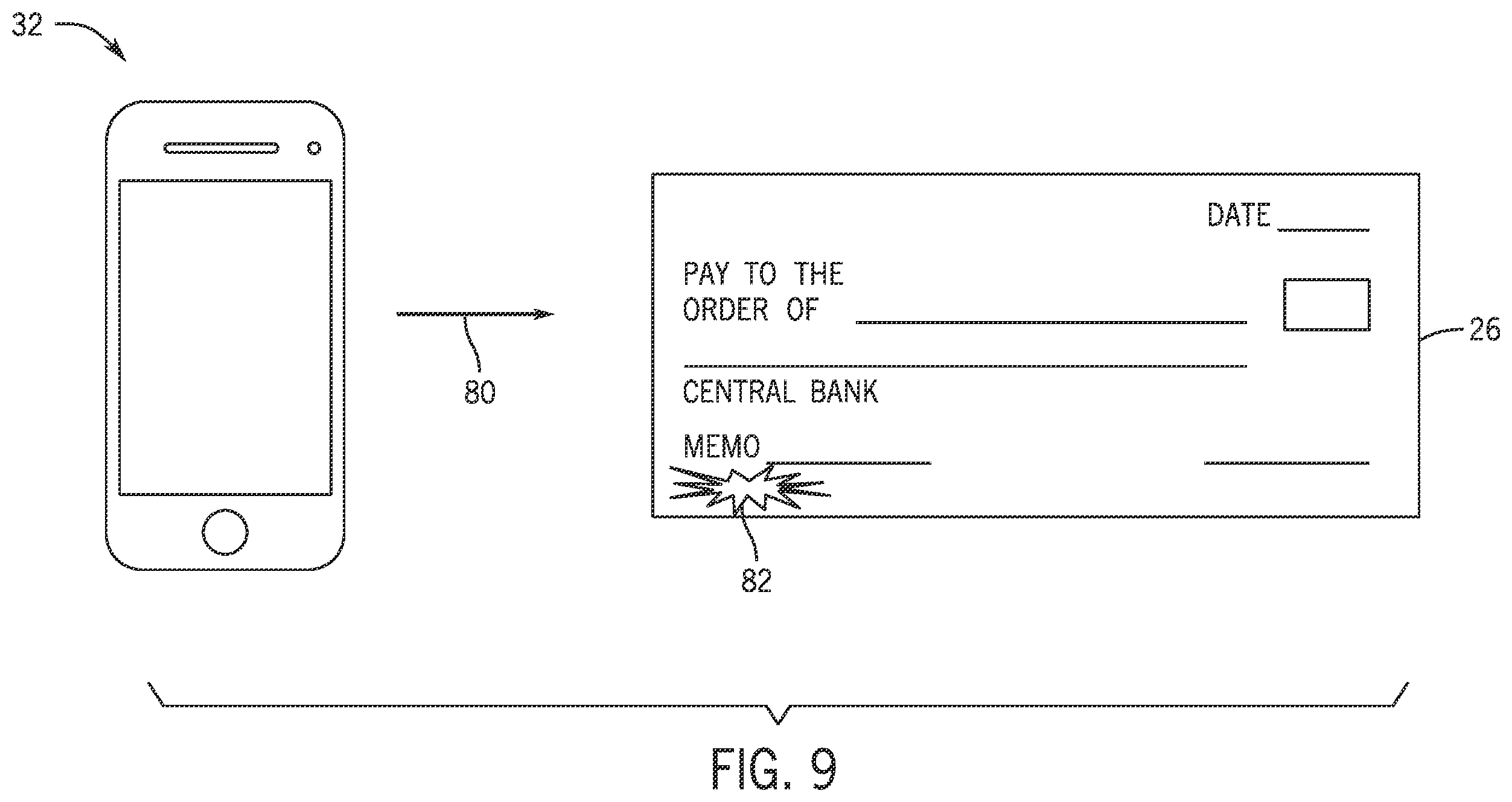 Patent US12165113 Figure 7 – Systems and methods for using tokenized and dynamic physical checks