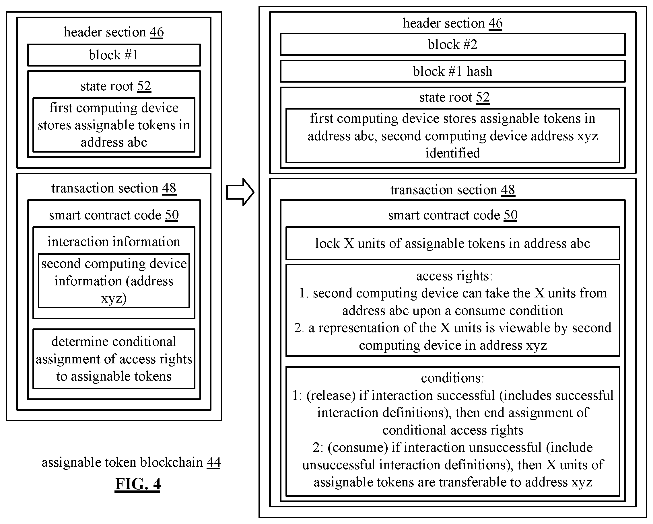 Patent US12165116 Figure 5 – Assignable token backed real-time digital asset exchange
