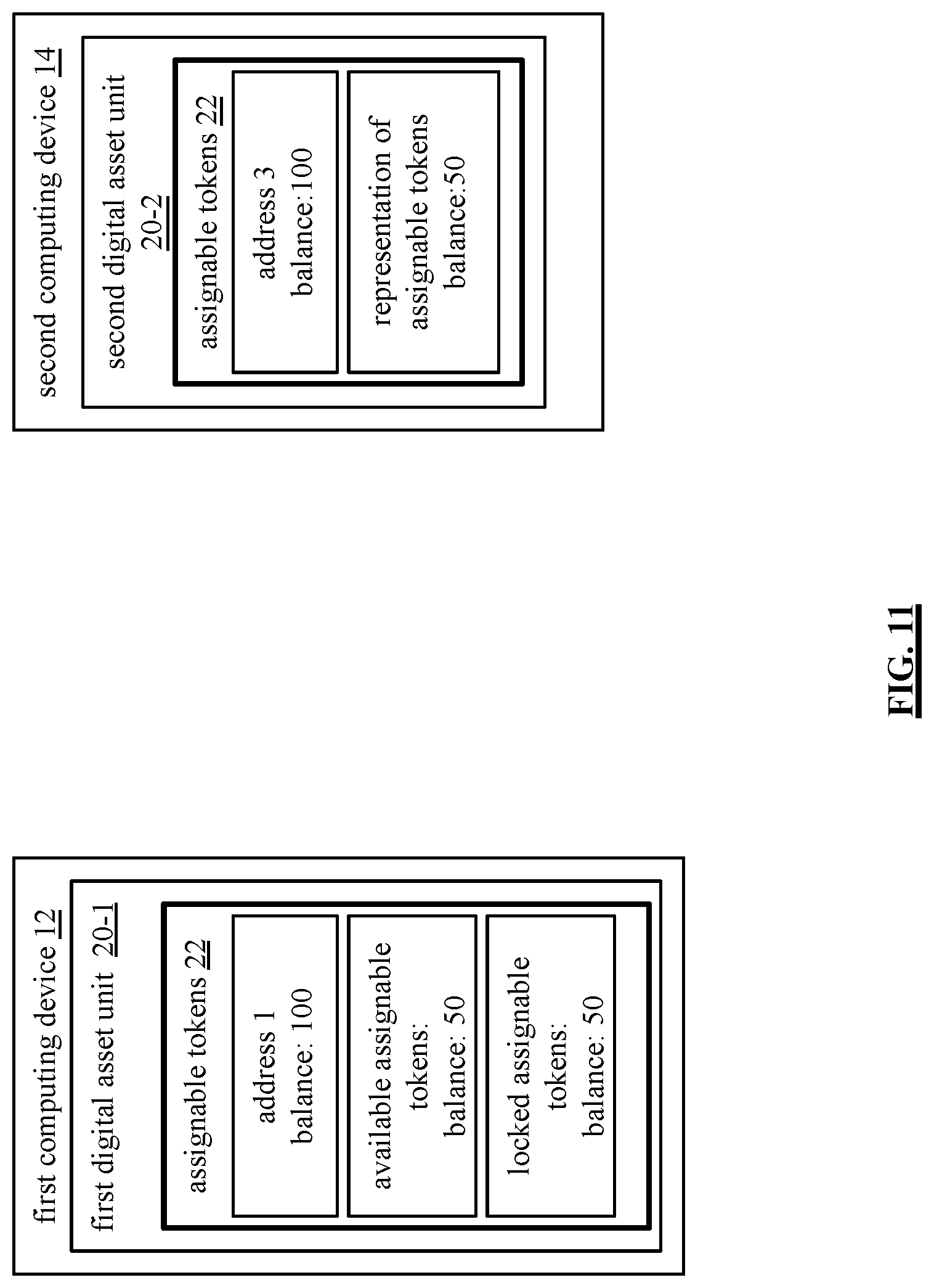 Patent US12165116 Figure 13 – Assignable token backed real-time digital asset exchange