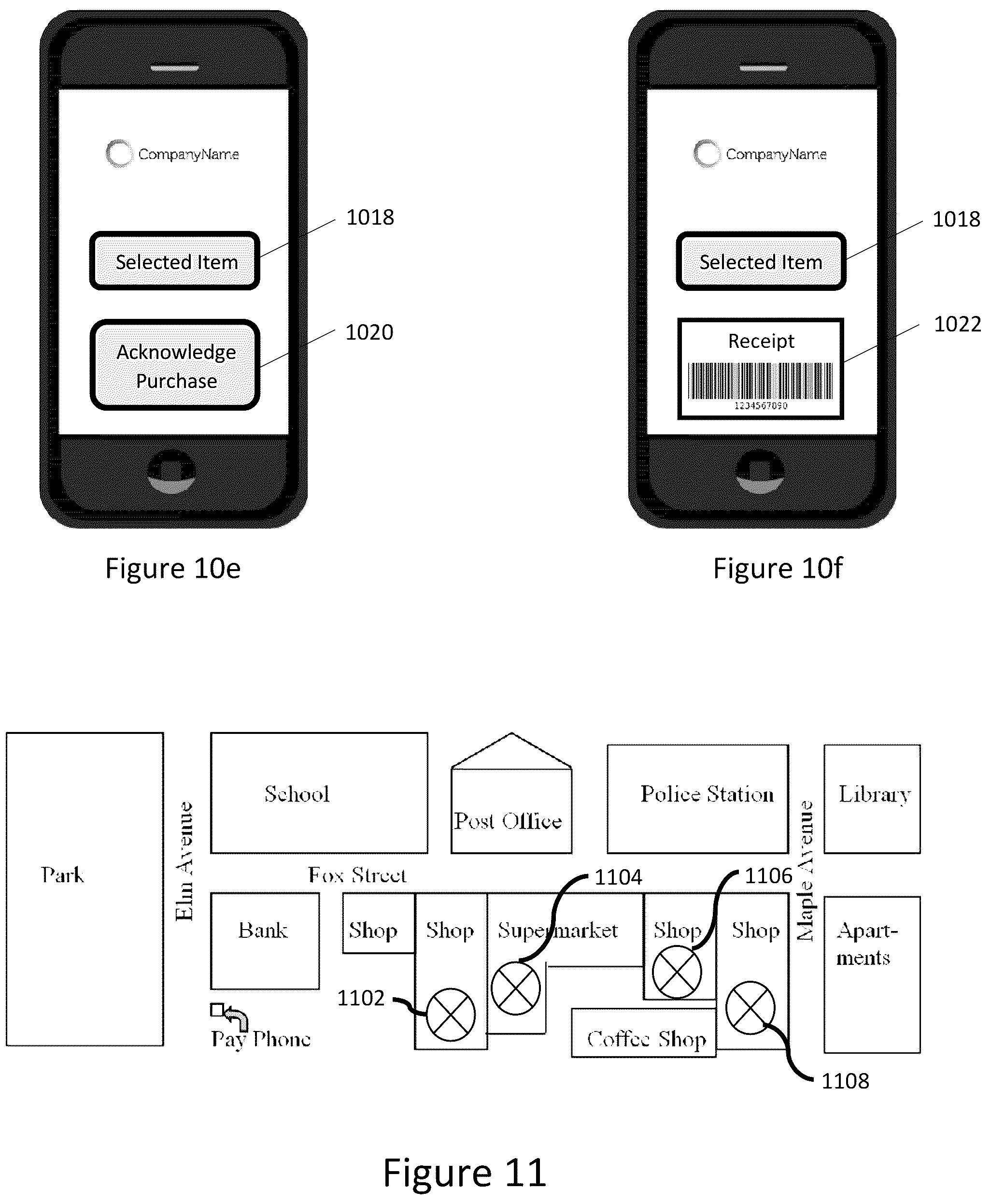 Patent US12165126 Figure 8 – System and method for location-based transactions