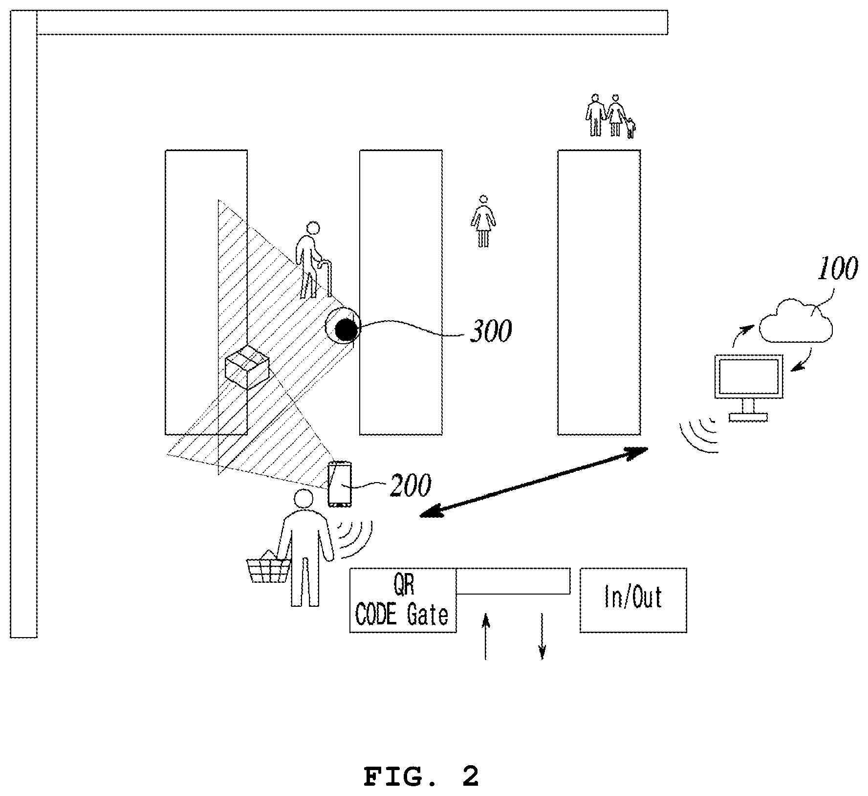 Patent US12165190 Figure 2 – In-store navigation, item identification and automatic purchase methods