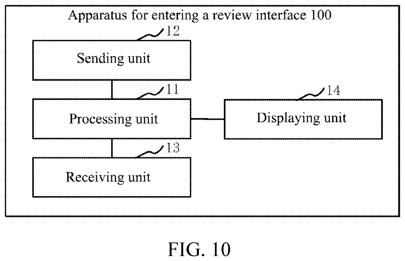Patent US12165194 Figure 11 – Method and apparatus for entering review interface