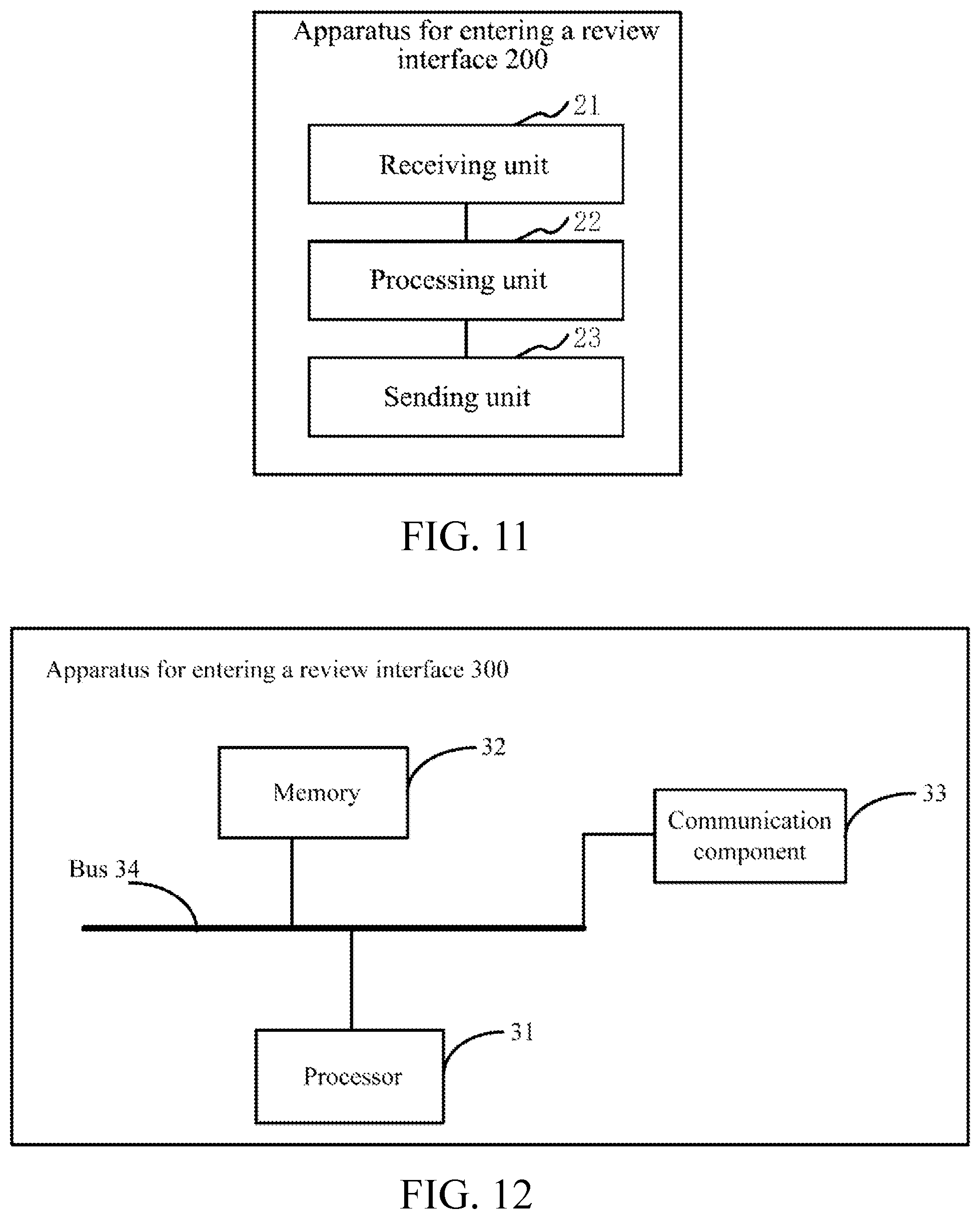 Patent US12165194 Figure 12 – Method and apparatus for entering review interface