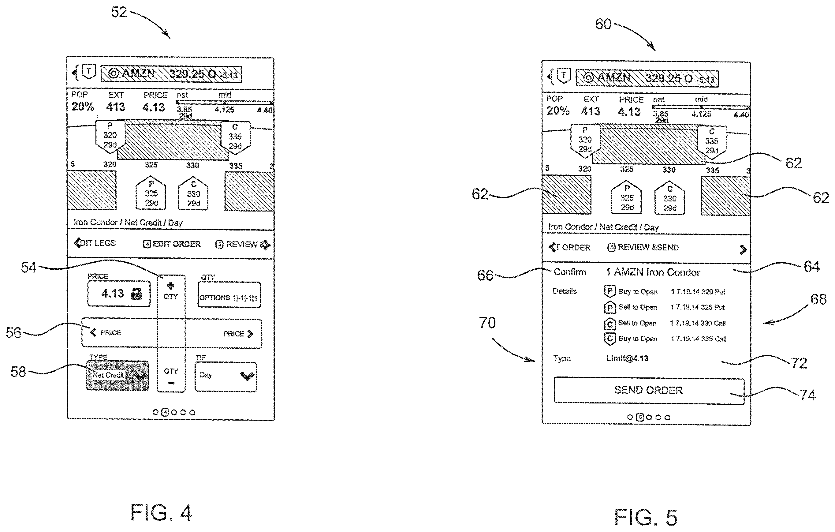 Patent US12165204 Figure 4 – Mobile securities trading platform