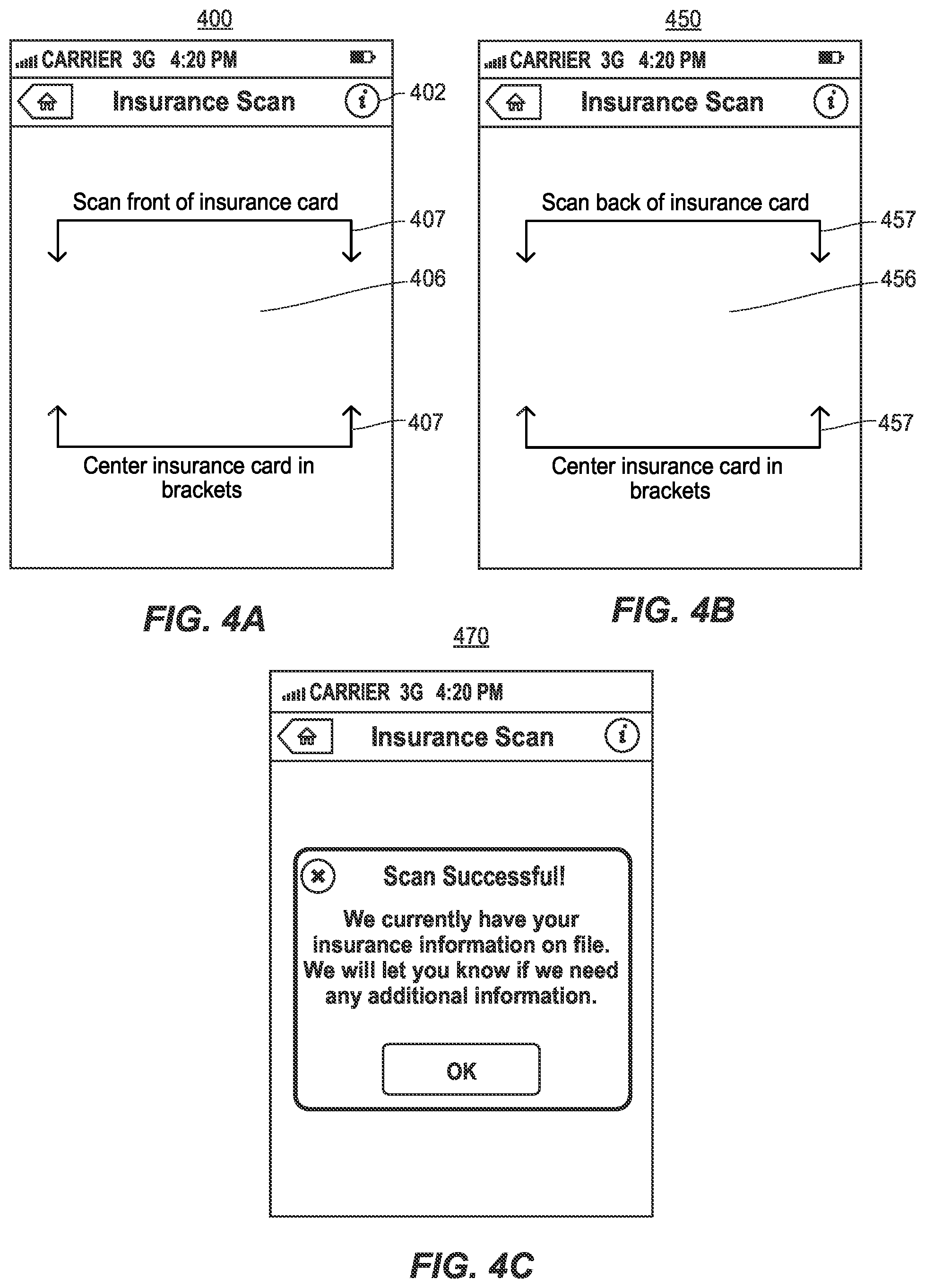Patent US12165216 Figure 7 – Systems and methods for automatic recording of insurance card information