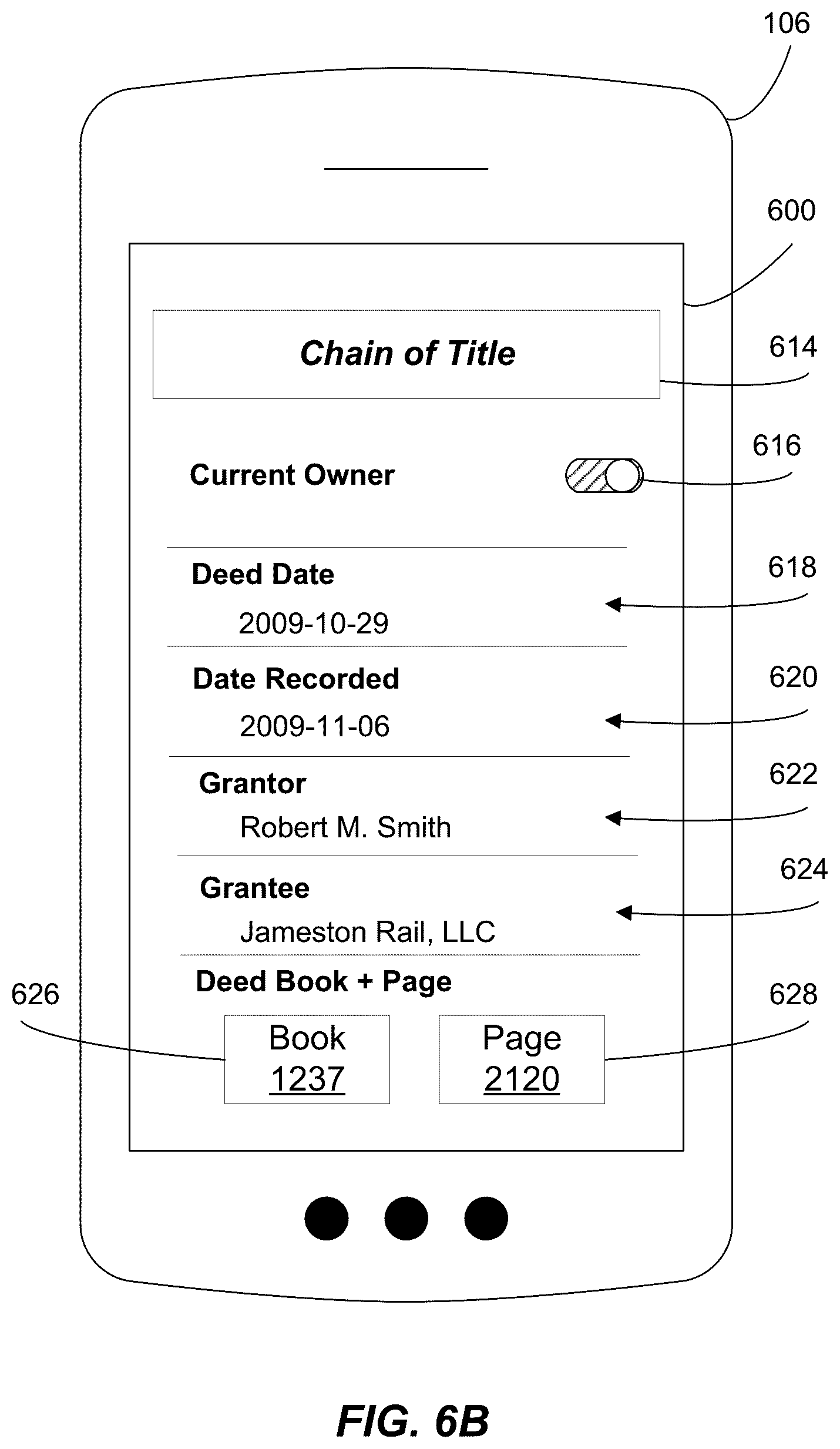 Patent US12165230 Figure 6 – Systems and methods for generating title reports