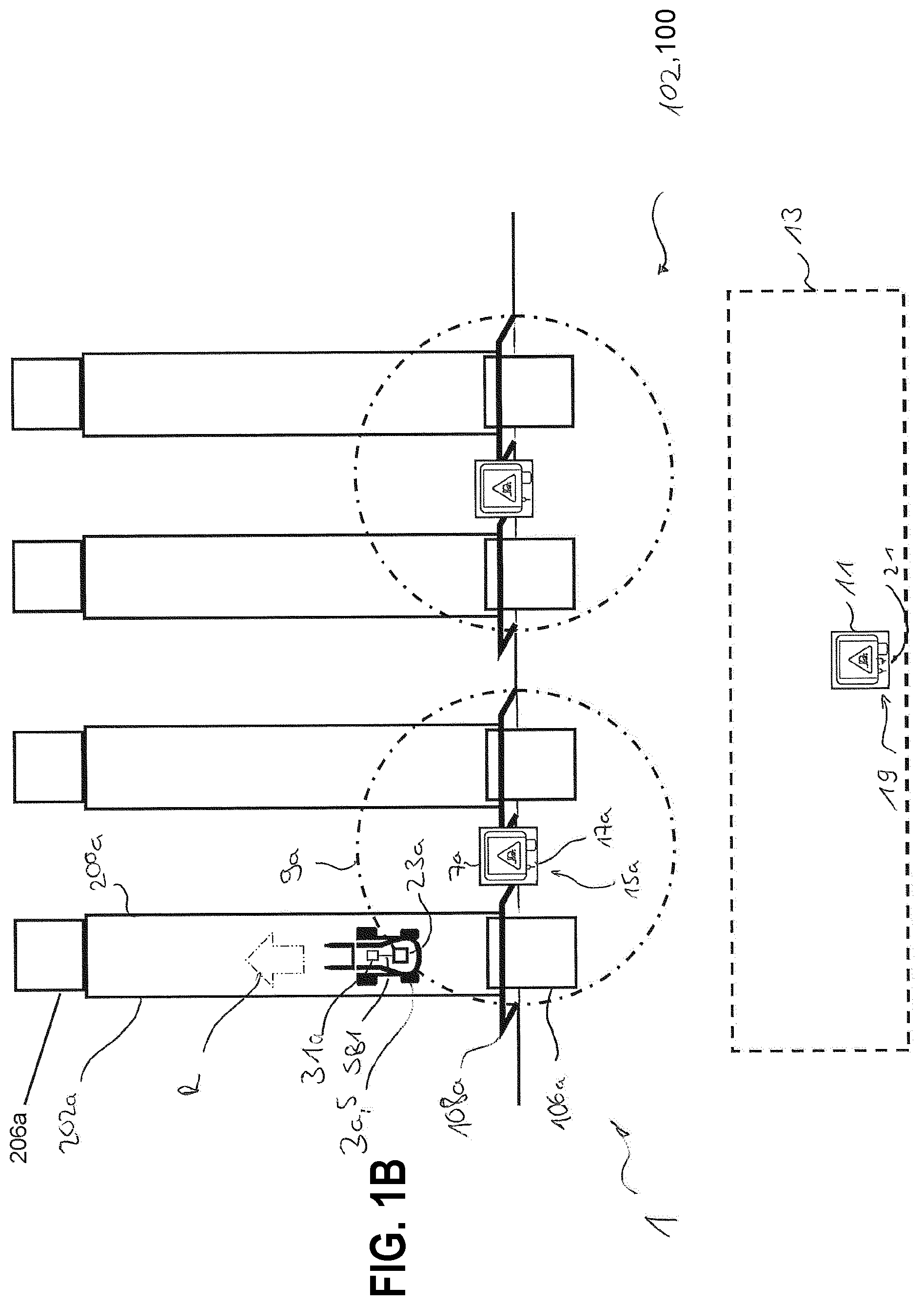 Patent US12165234 Figure 2 – Process for securing a logistics area