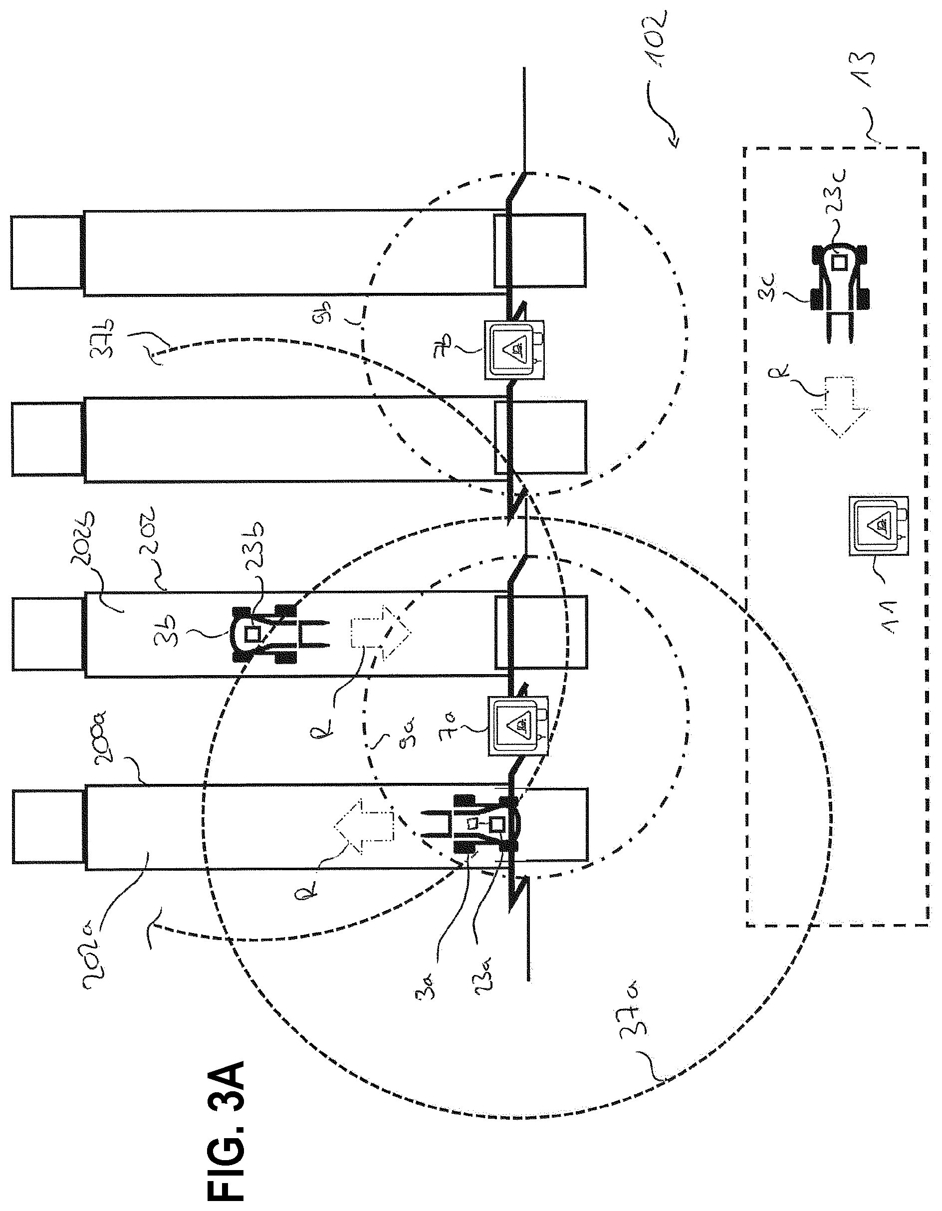 Patent US12165234 Figure 7 – Process for securing a logistics area