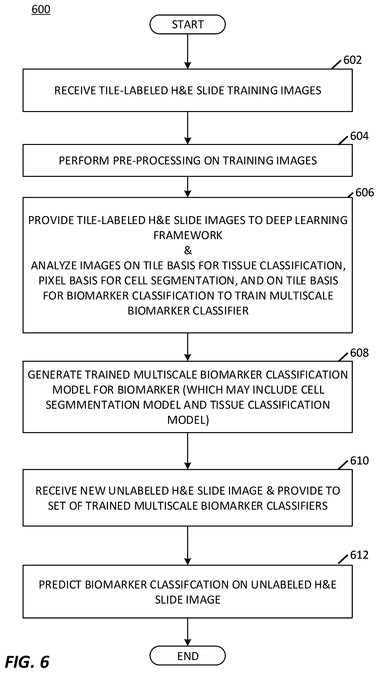 Patent US12165236 Figure 6 – Predicting total nucleic acid yield and dissection boundaries for histology slides