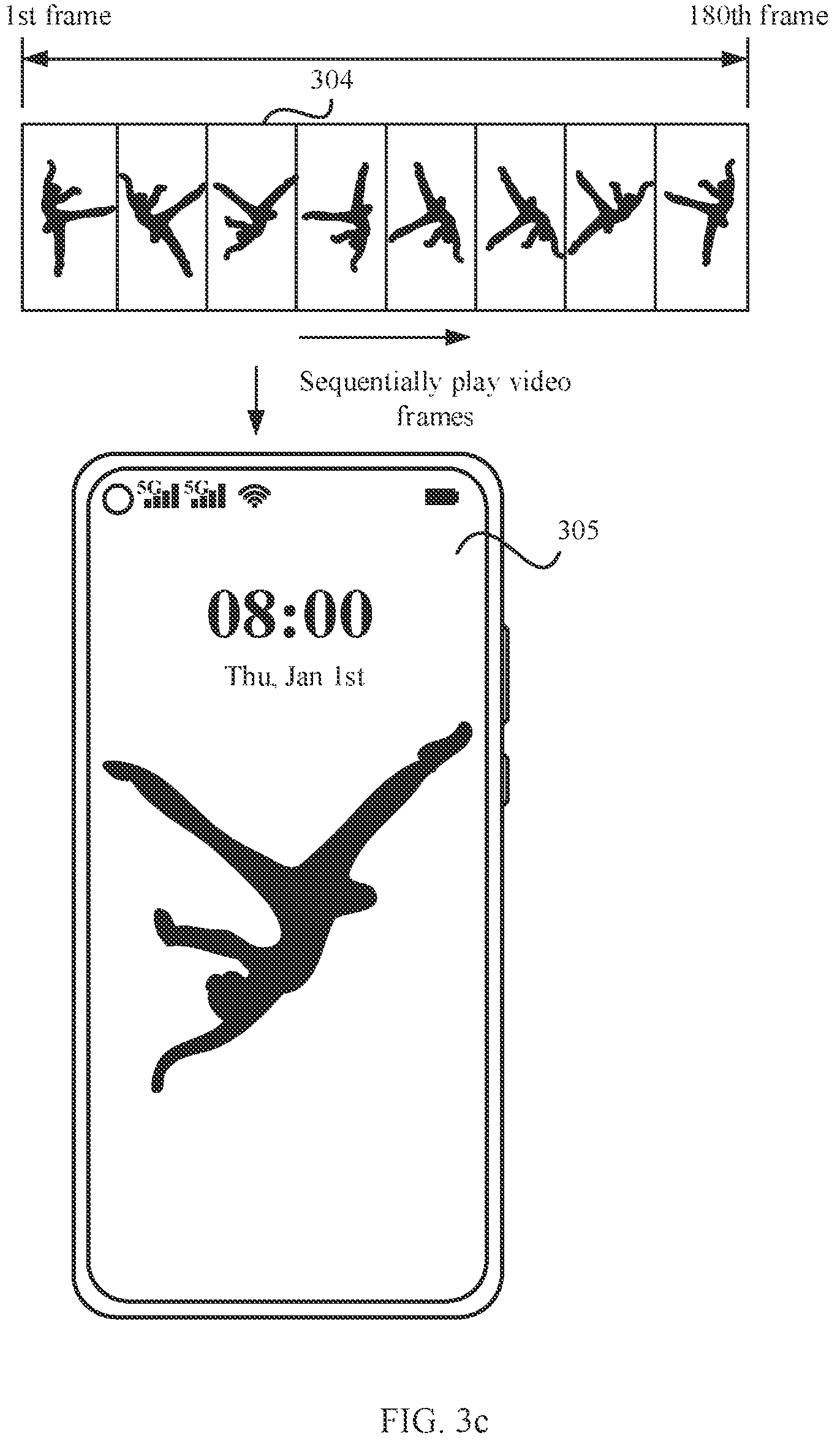 Patent US12165249 Figure 5 – Display method and electronic device