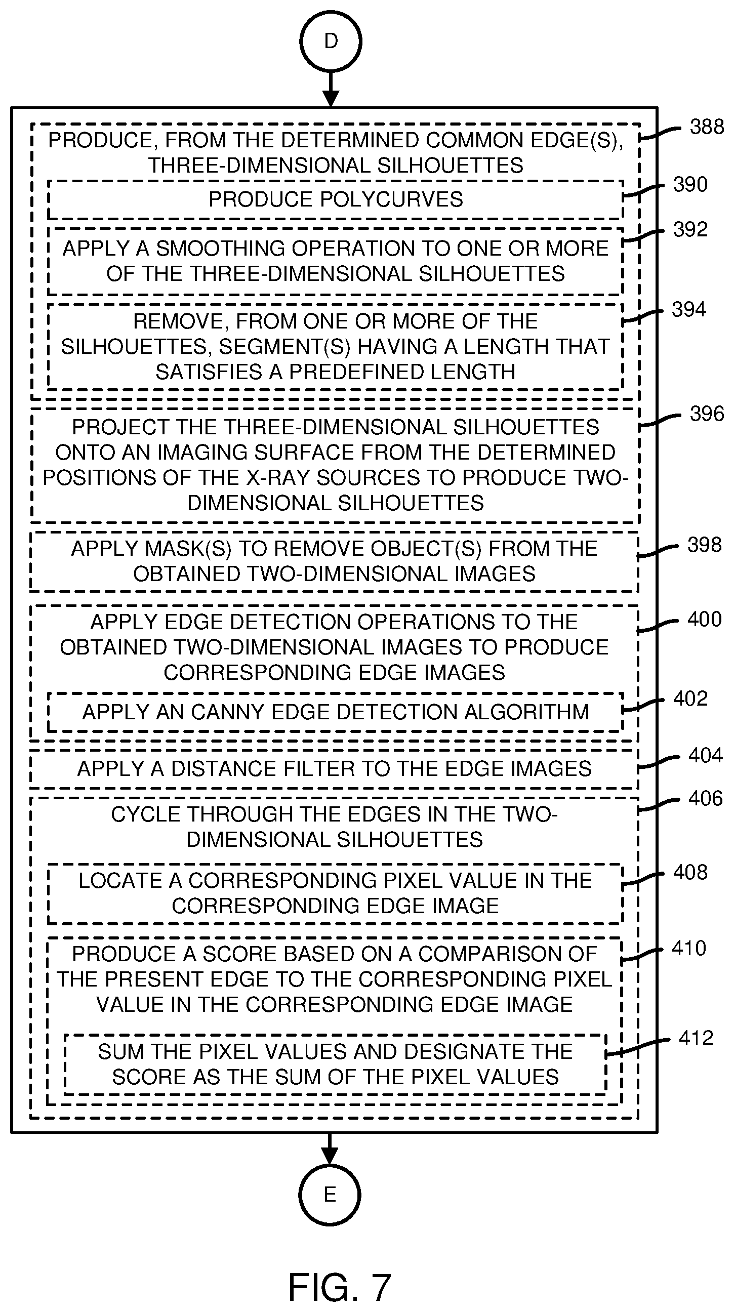Patent US12165301 Figure 7 – Technologies for determining the accuracy of three-dimensional models for use in an orthopedic surgical procedure