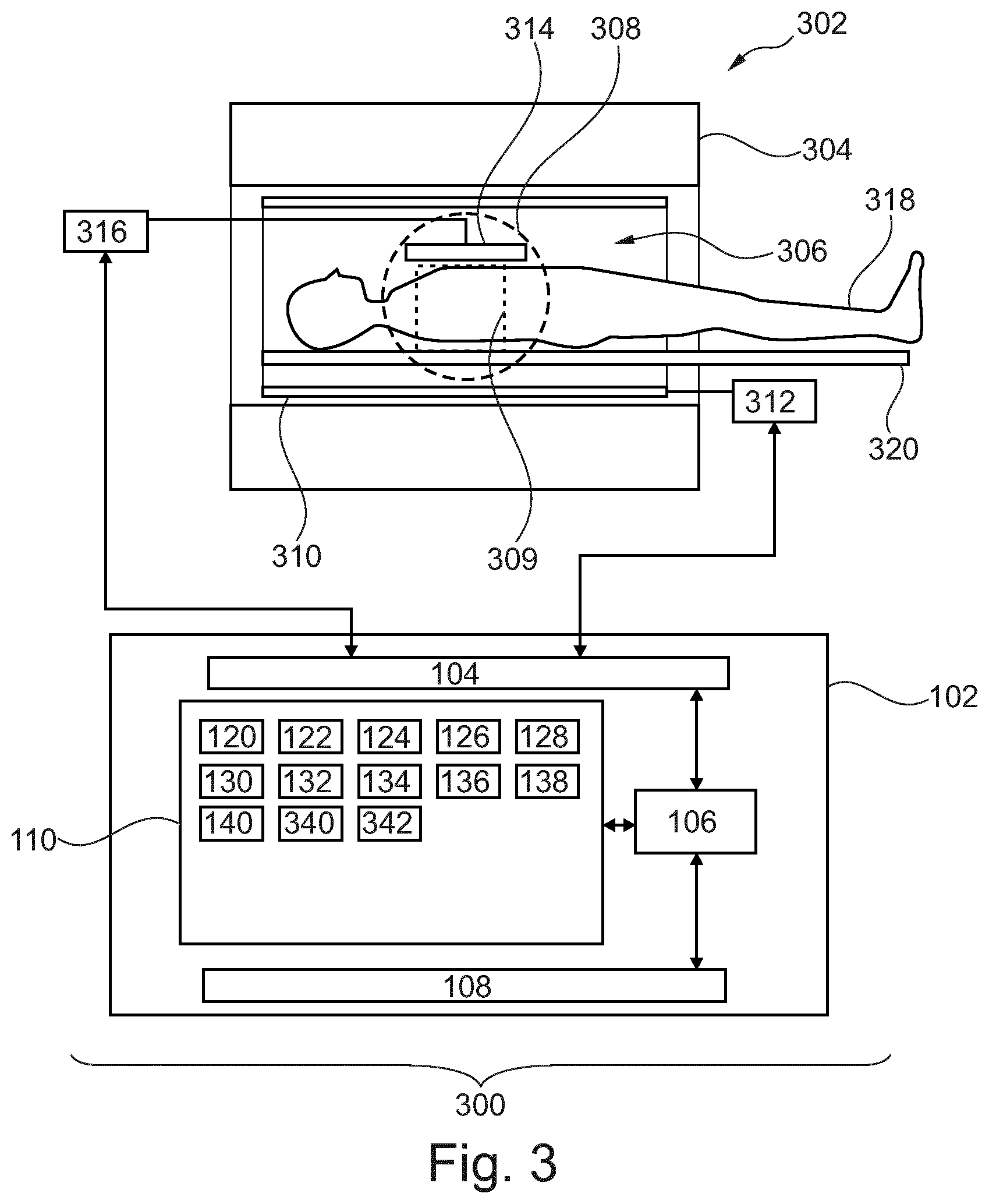 Patent US12165308 Figure 3 – Automatic slice selection in medical imaging