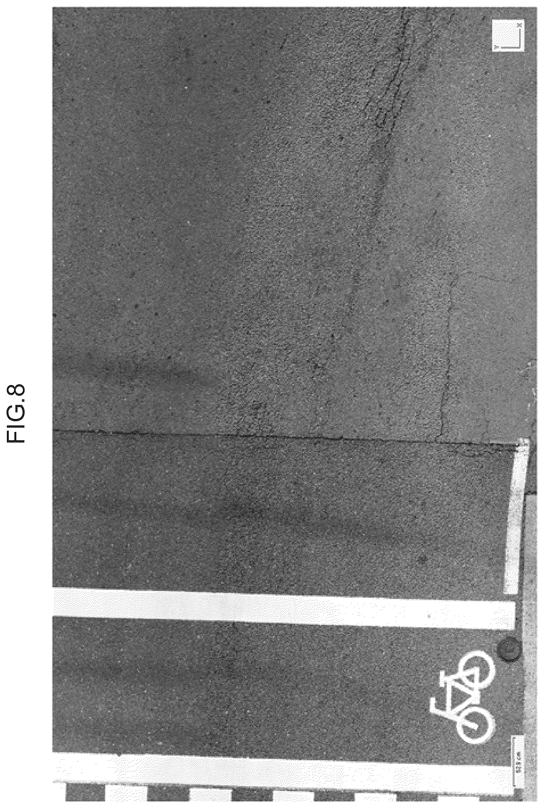 Patent US12165349 Figure 8 – Ortho-image creation system, ortho-image creation method, survey marker used therefor and road survey method