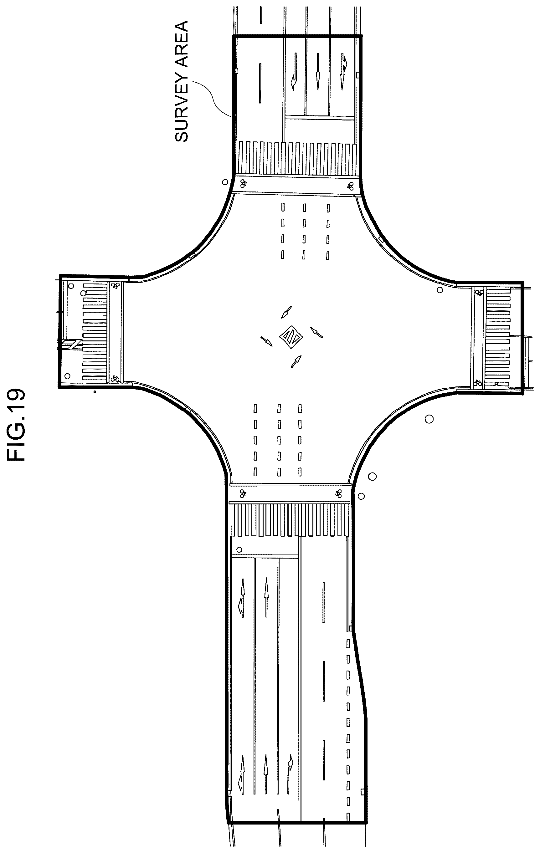 Patent US12165349 Figure 19 – Ortho-image creation system, ortho-image creation method, survey marker used therefor and road survey method