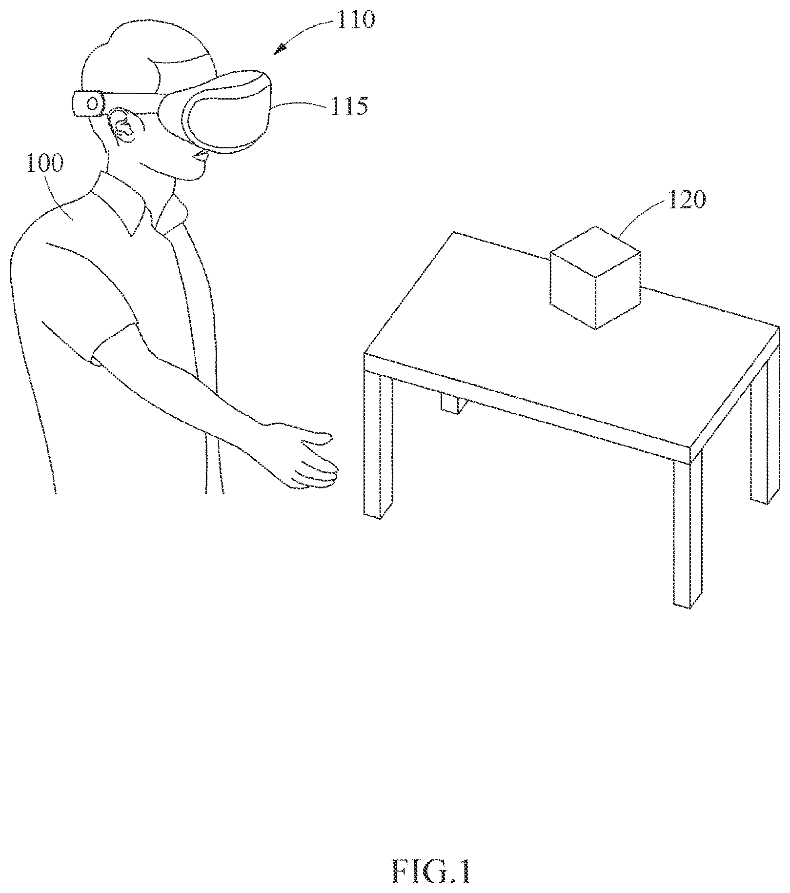 Patent US12165351 Figure 1 – Method and apparatus with pose estimation