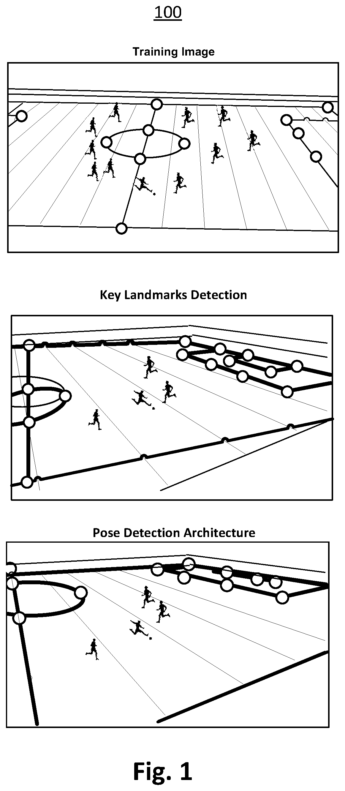 Patent US12165352 — Systems and methods for determining environment dimensions based on environment pose — Figure 1