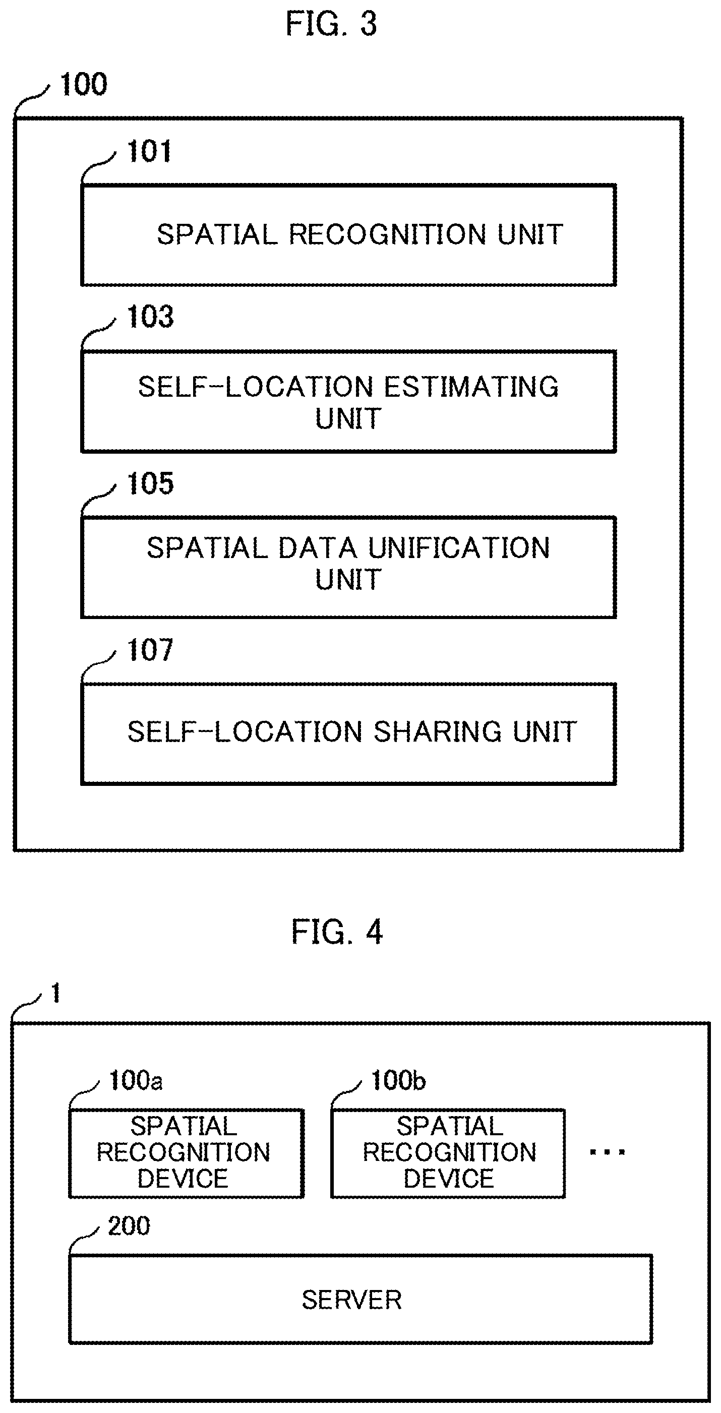 Patent US12165359 Figure 2 – Spatial recognition system, spatial recognition device, spatial recognition method, and program