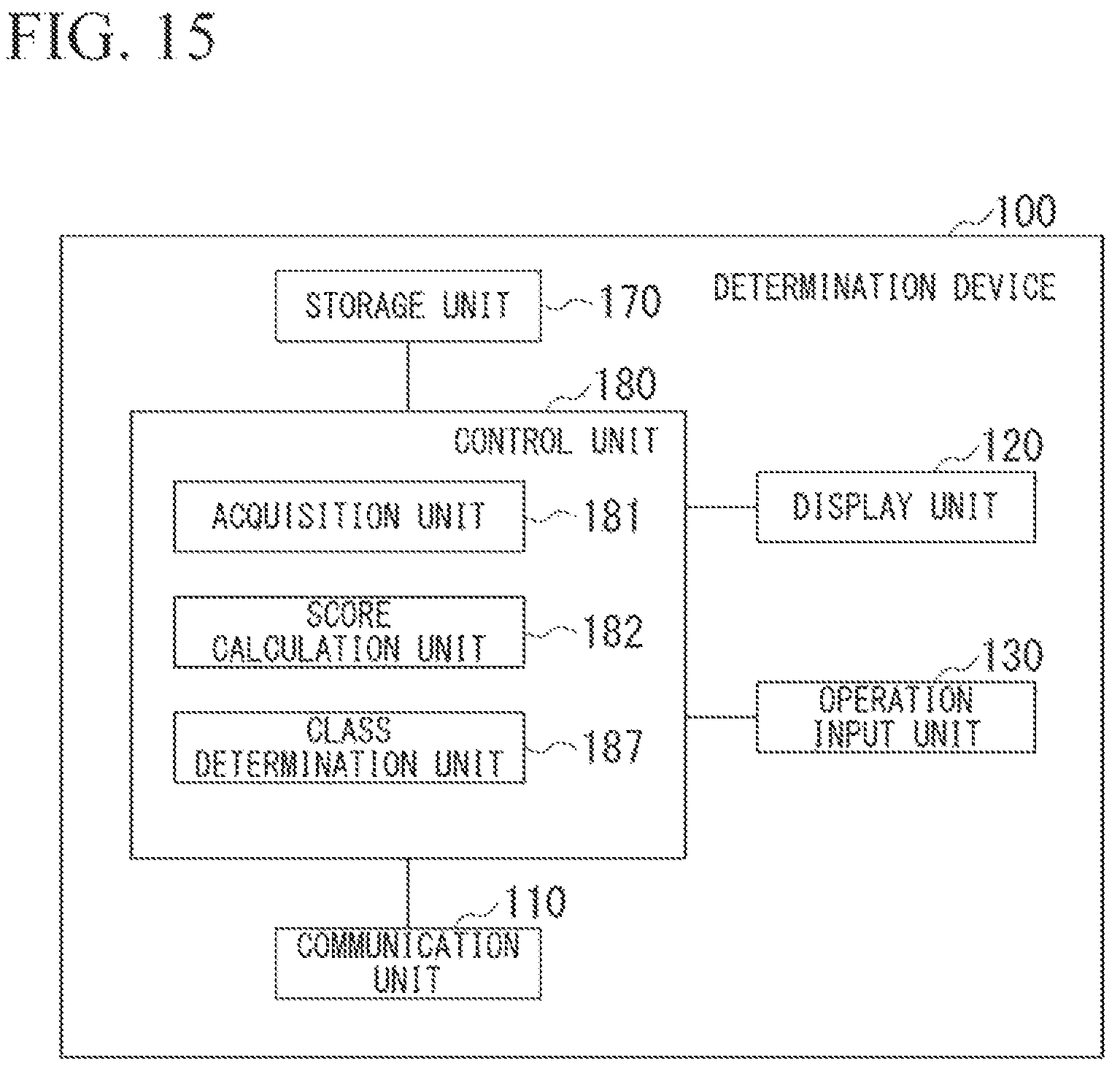 Patent US12165374 Figure 13 – Determination device, determination method, and recording medium
