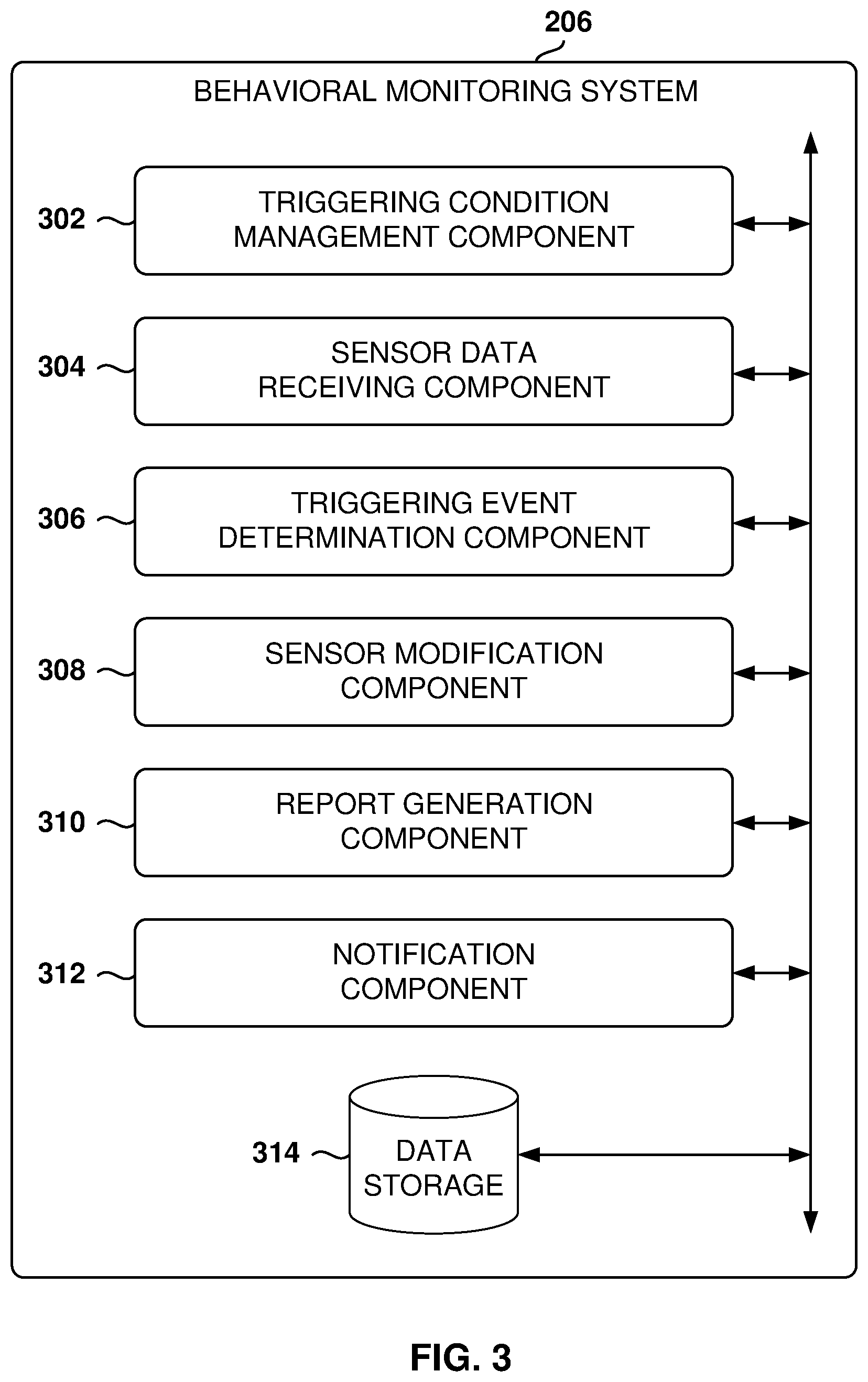 Patent US12165393 Figure 3 – Lane departure monitoring