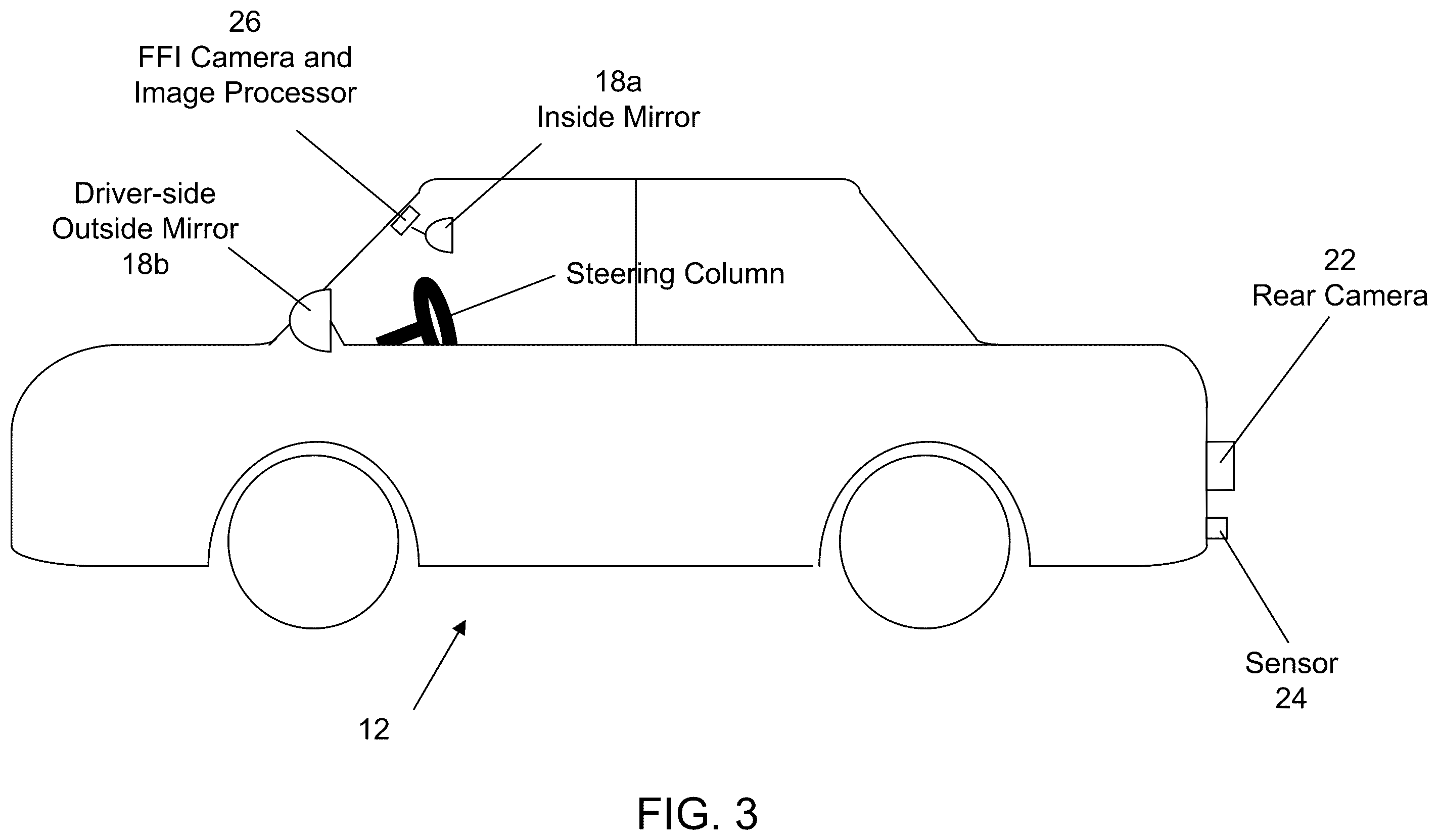 Patent US12165420 Figure 3 – Vehicular control system