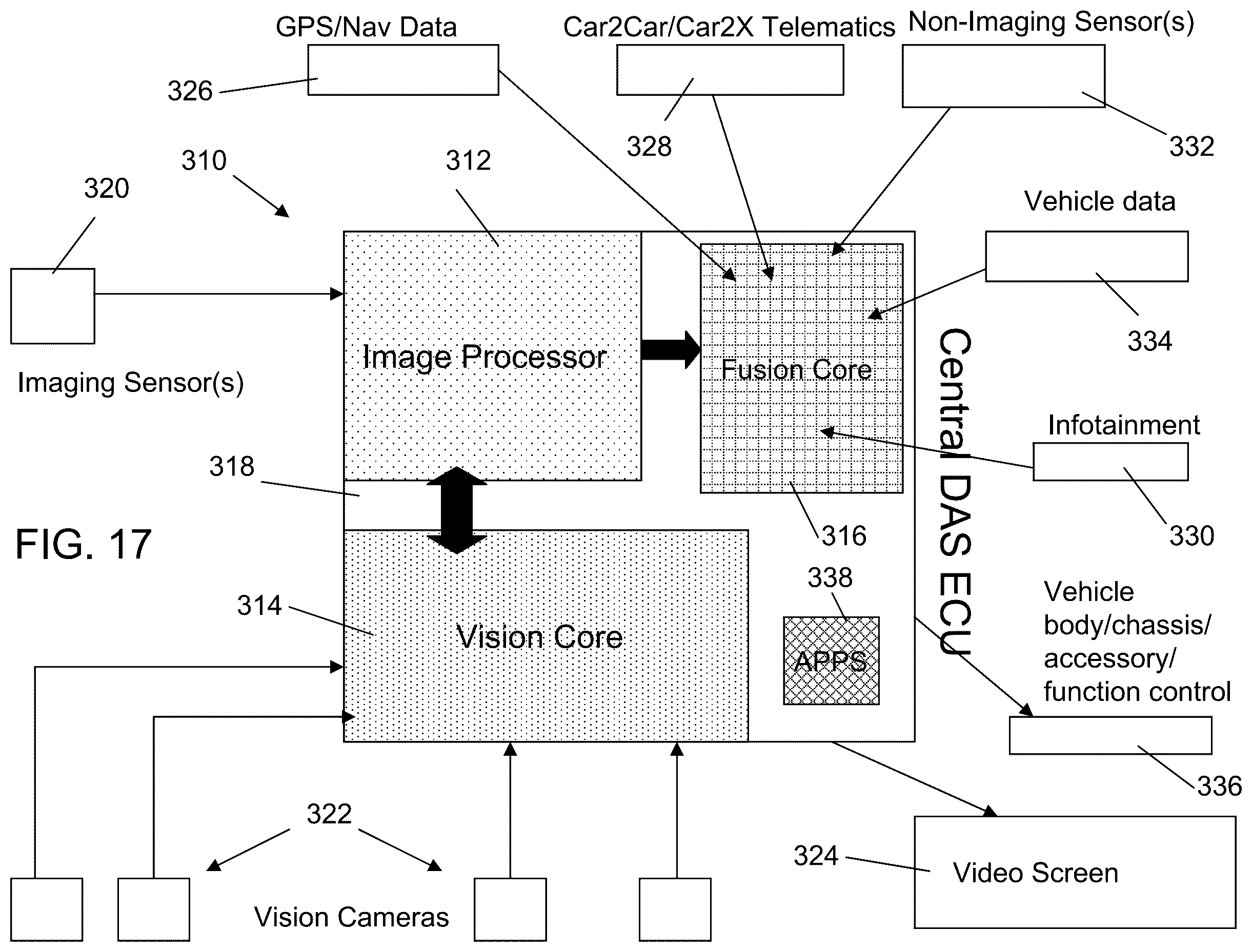 Patent US12165420 Figure 19 – Vehicular control system