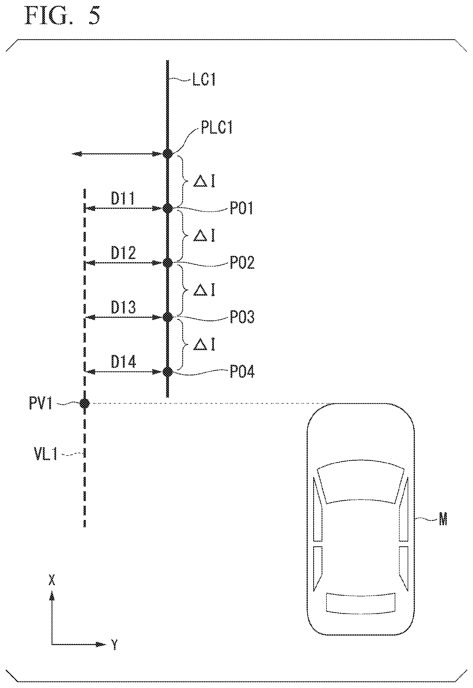 Patent US12165422 Figure 5 – Mobile object control device, mobile object control method, and storage medium