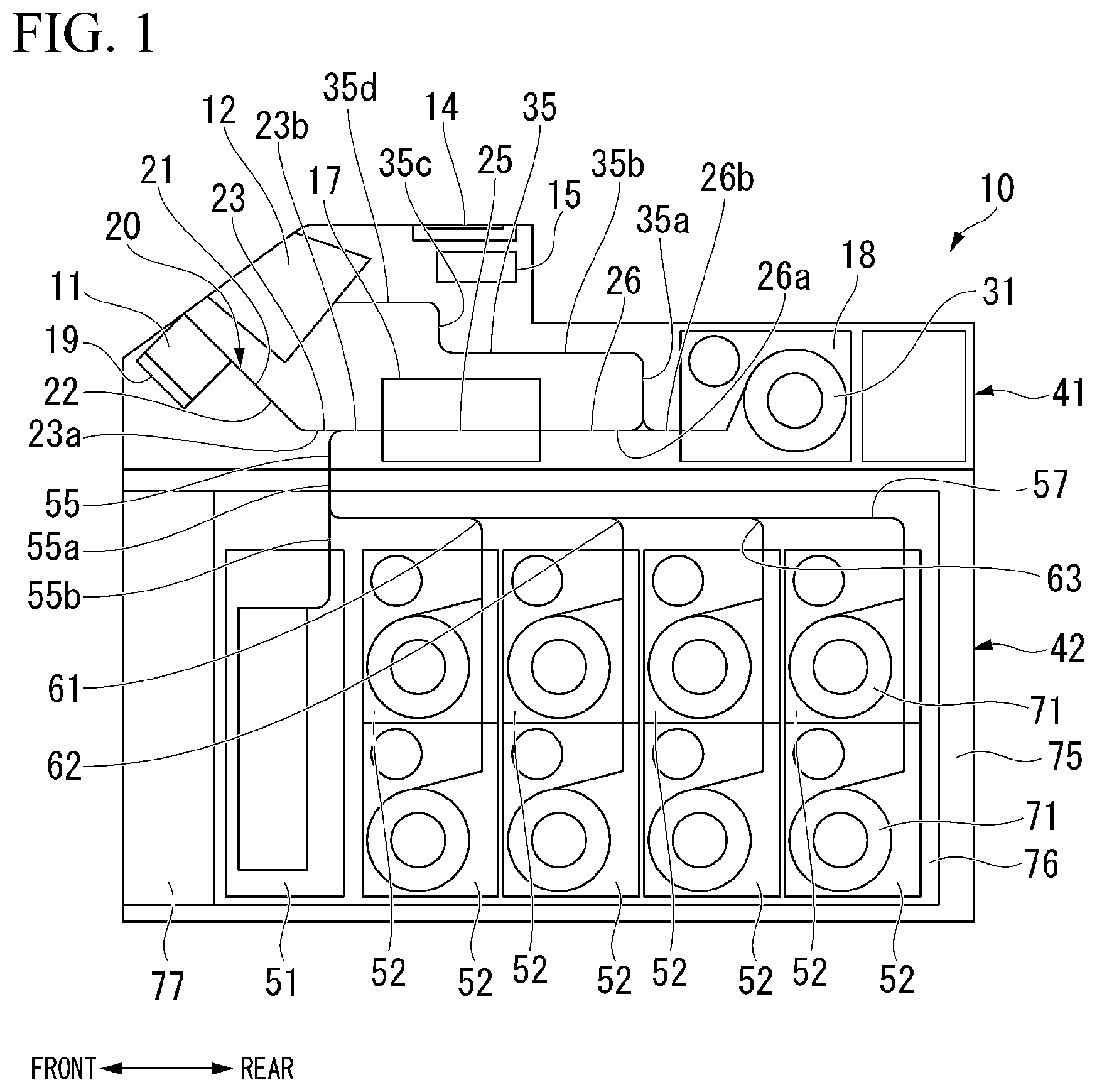 Patent US12165458 Figure 1 – Paper sheet processing device and paper sheet processing method