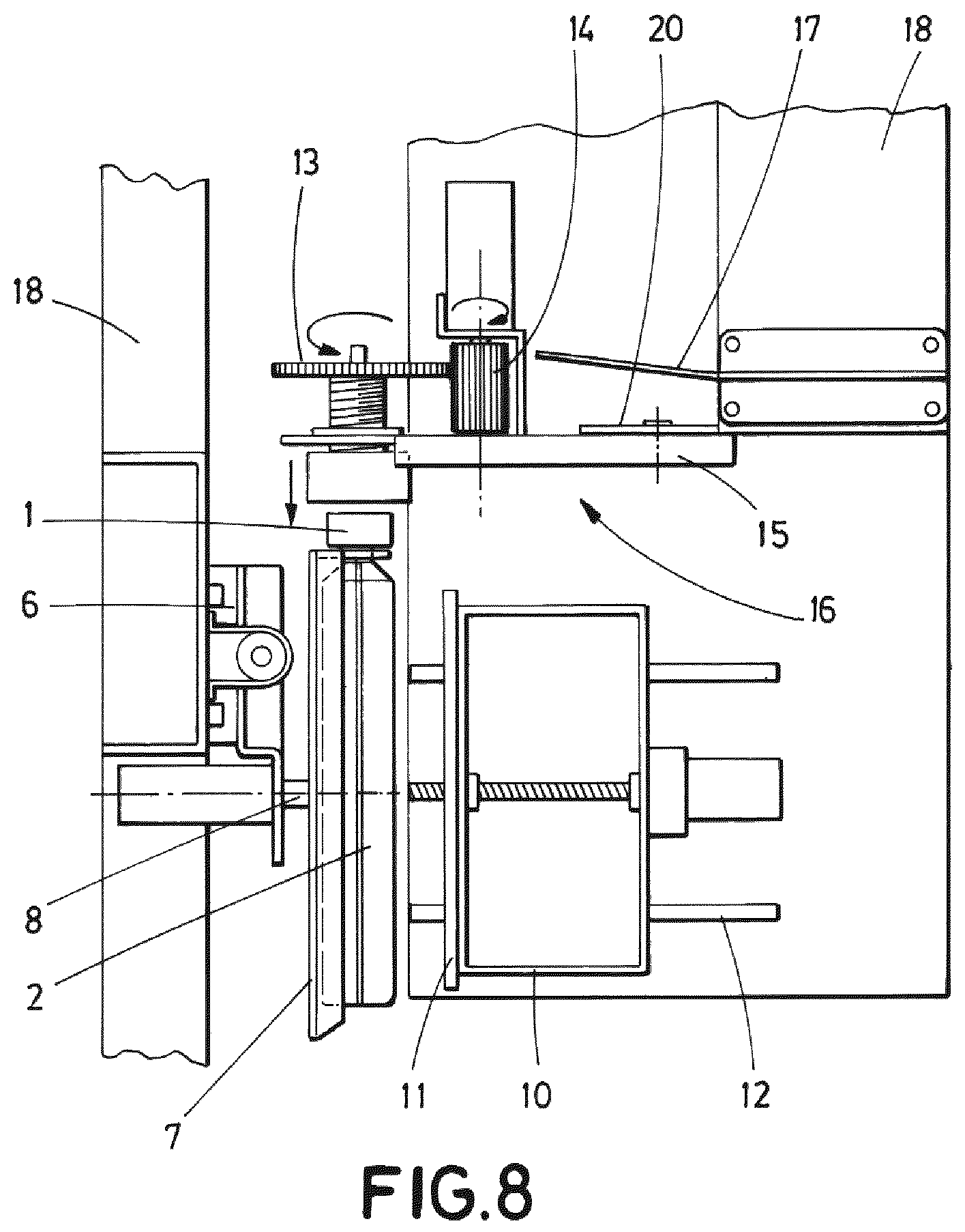 Patent US12165459 Figure 8 – Device and method for dispensing hot and cold liquid products in a dispensing machine
