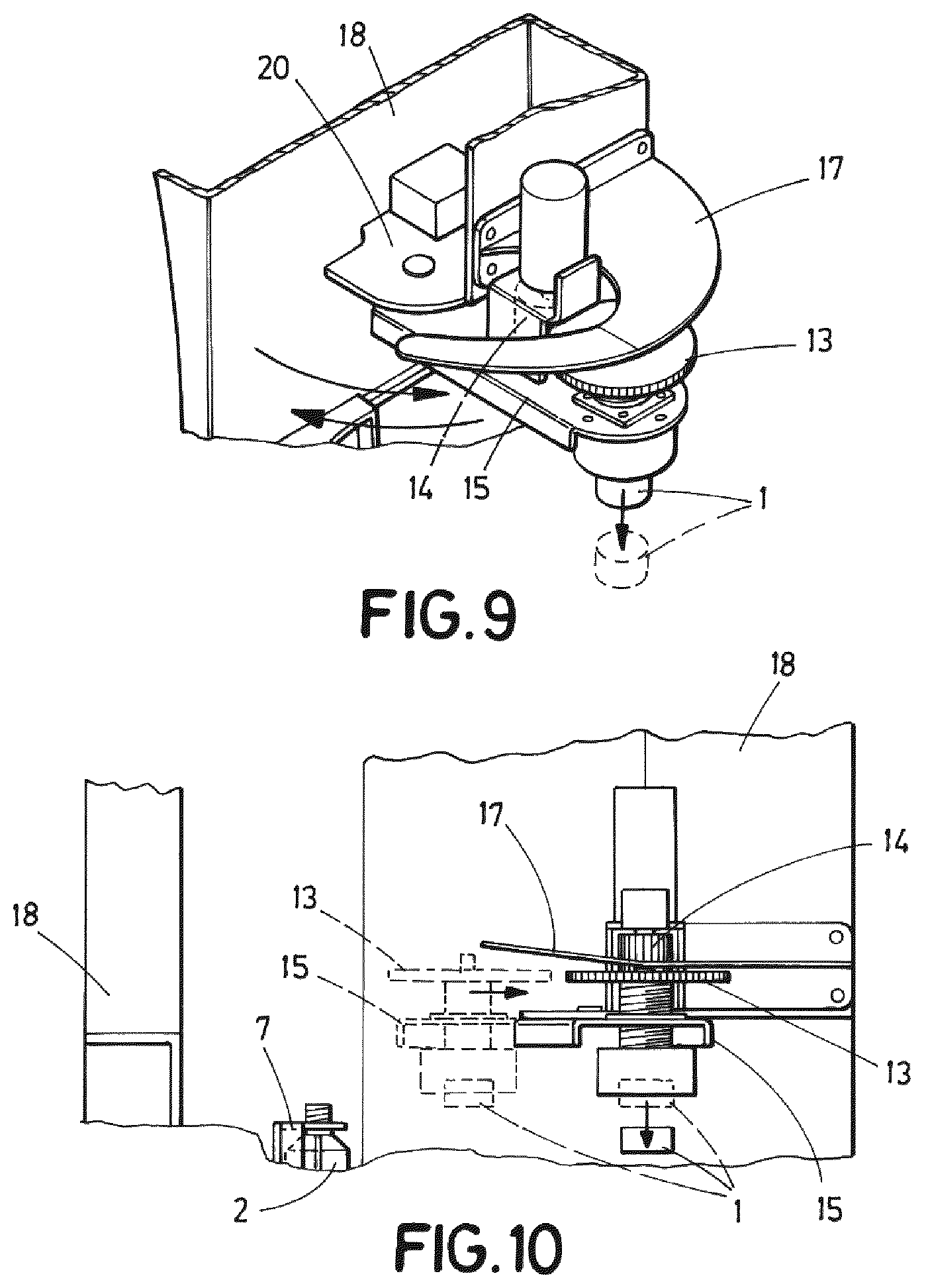 Patent US12165459 Figure 9 – Device and method for dispensing hot and cold liquid products in a dispensing machine