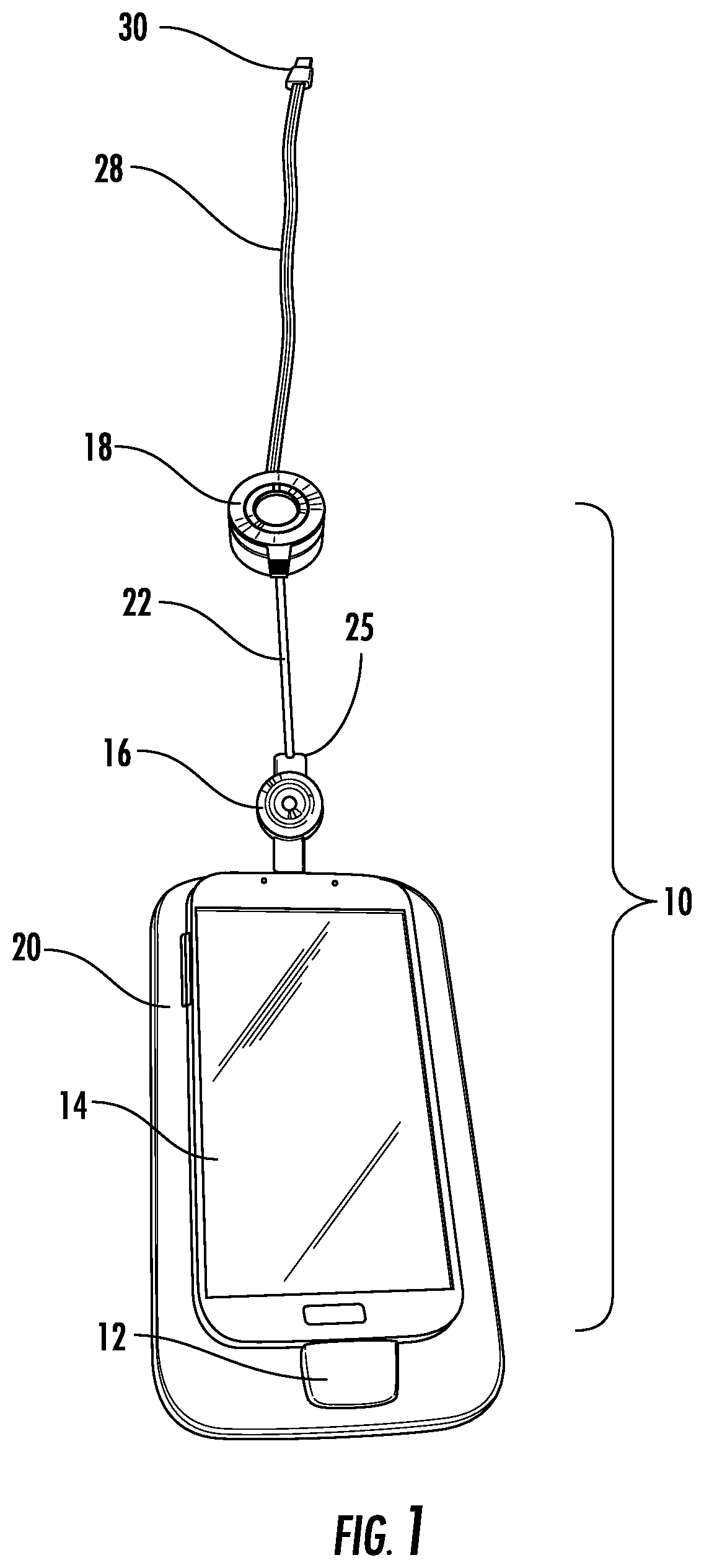 Patent US12165483 Figure 1 – Systems and methods for protecting retail display merchandise from theft