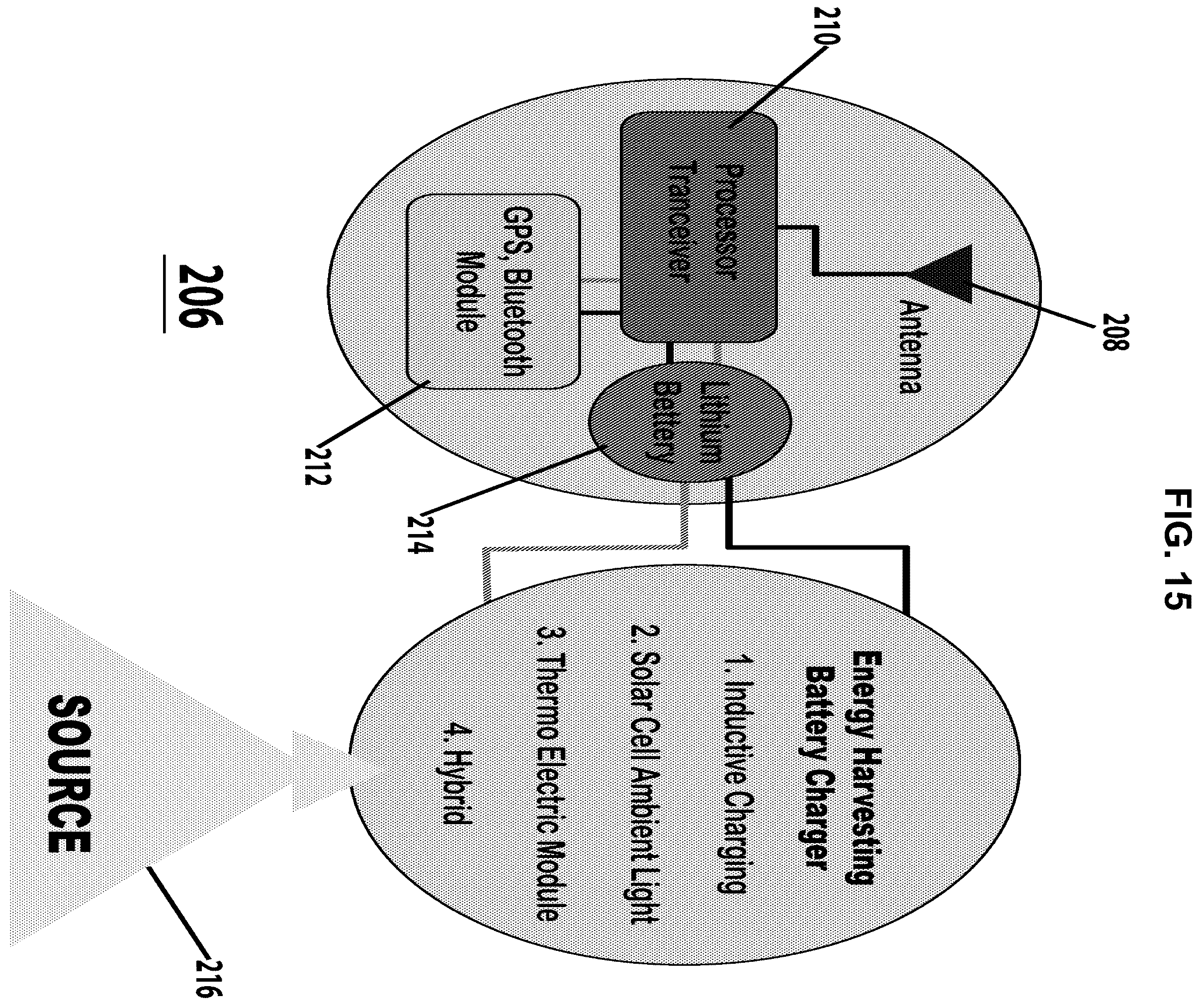 Patent US12165487 Figure 13 – Fabric with embedded information beacon