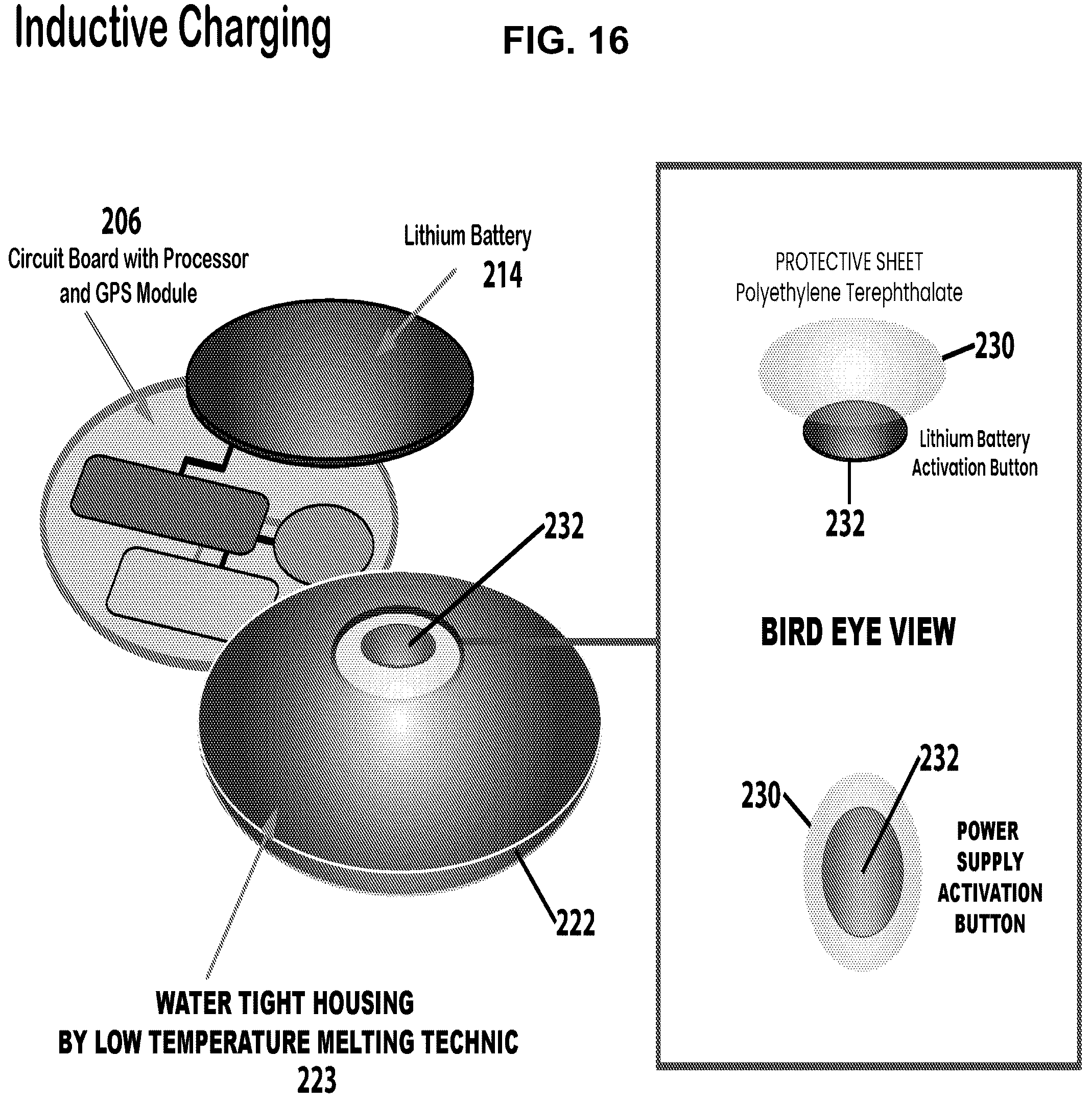 Patent US12165487 Figure 14 – Fabric with embedded information beacon
