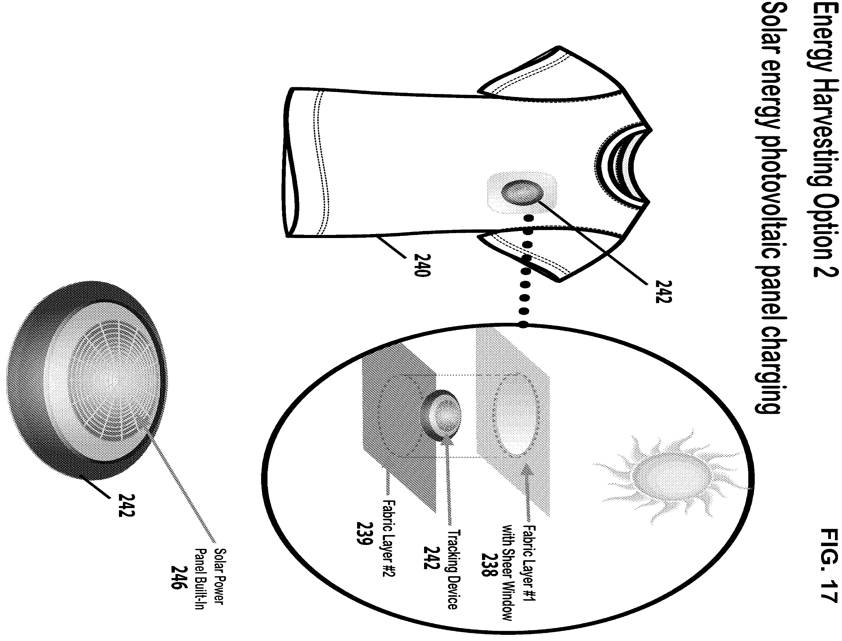 Patent US12165487 Figure 15 – Fabric with embedded information beacon