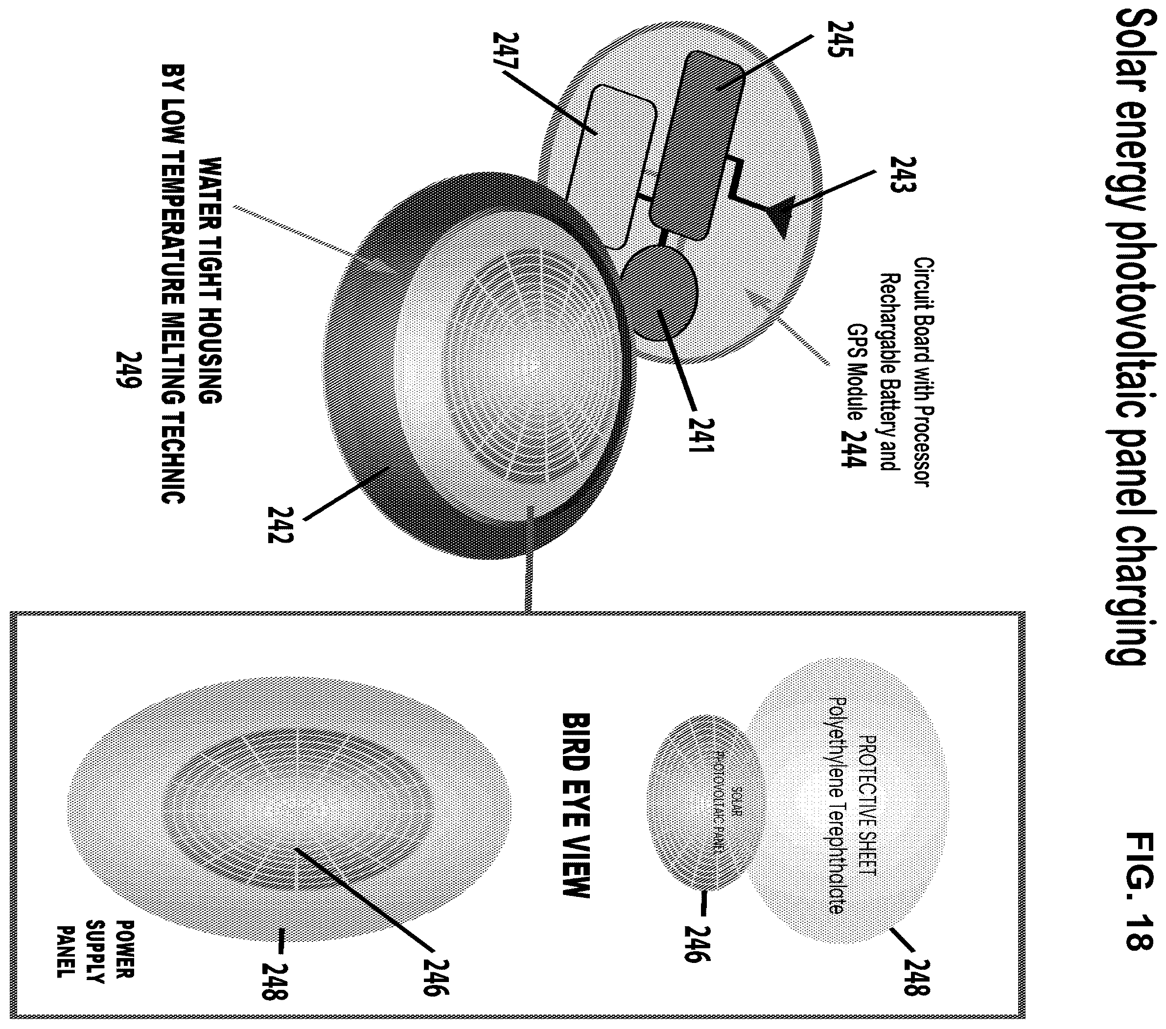 Patent US12165487 Figure 16 – Fabric with embedded information beacon