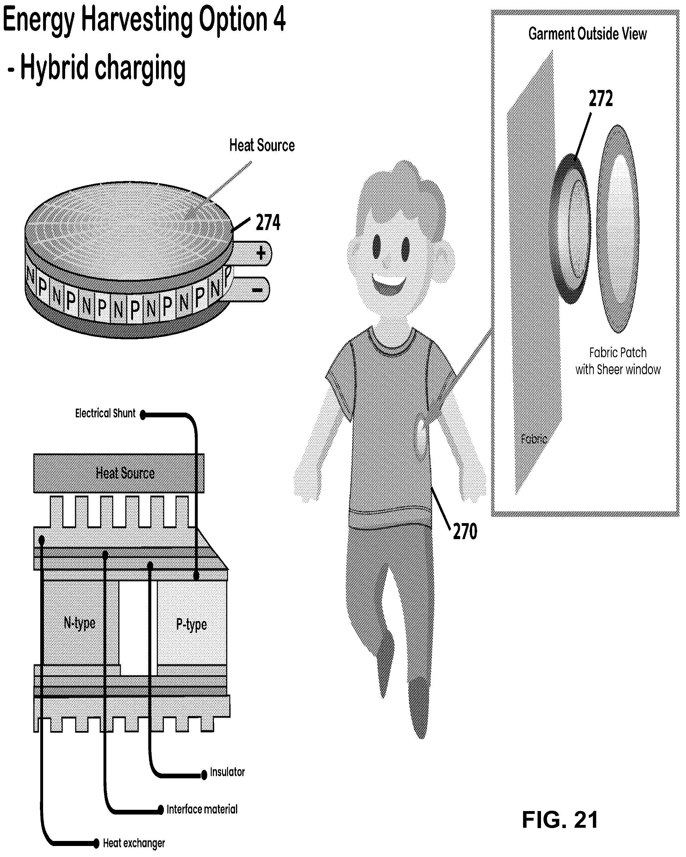 Patent US12165487 Figure 19 – Fabric with embedded information beacon