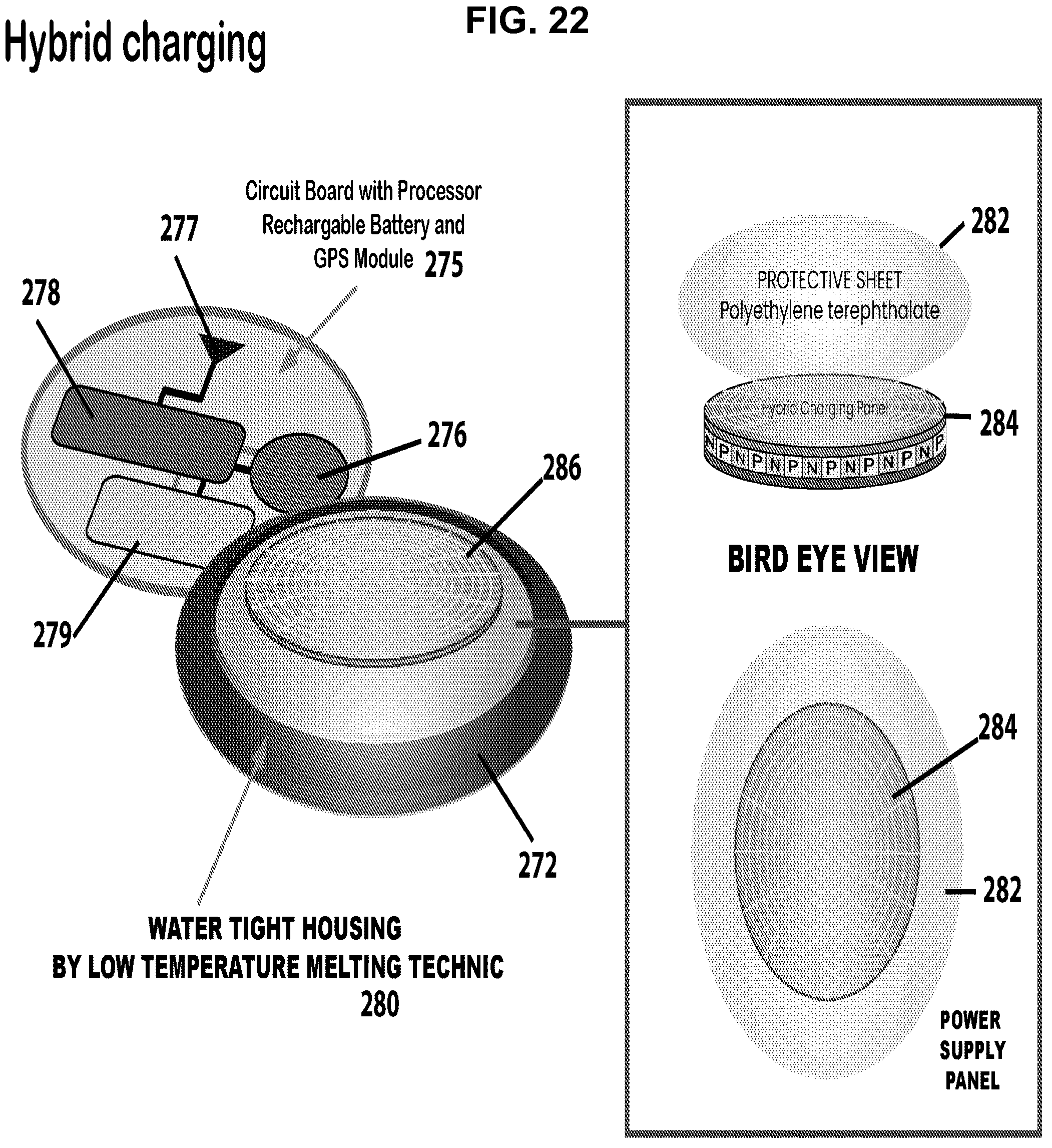 Patent US12165487 Figure 20 – Fabric with embedded information beacon