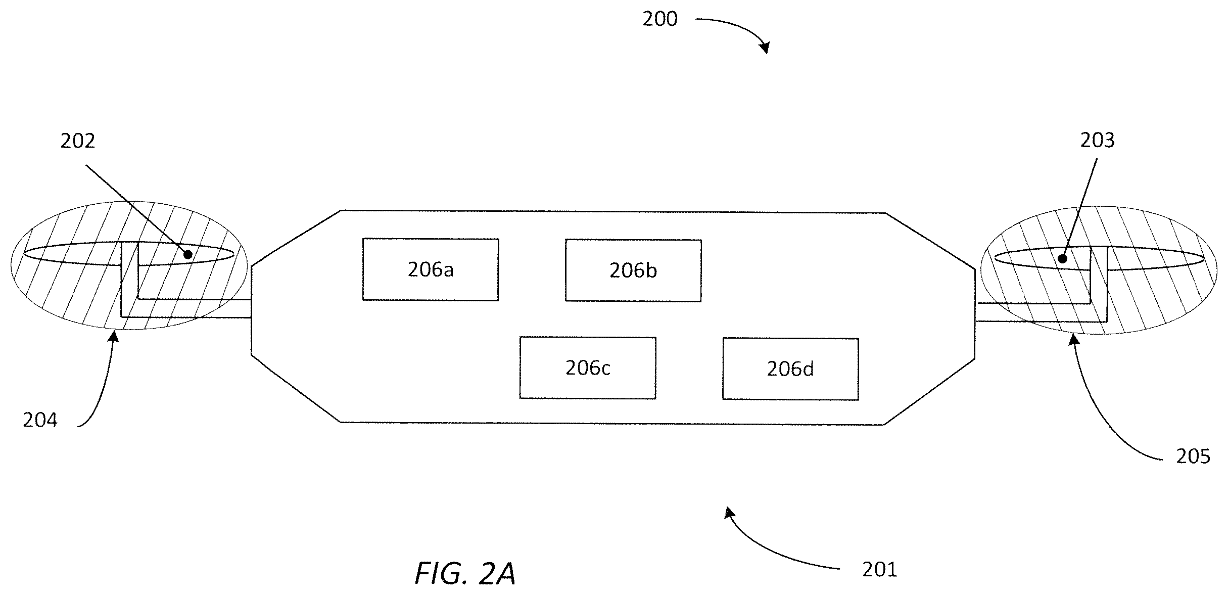 Patent US12165544 Figure 2 – Drone apparatus used in healthcare applications