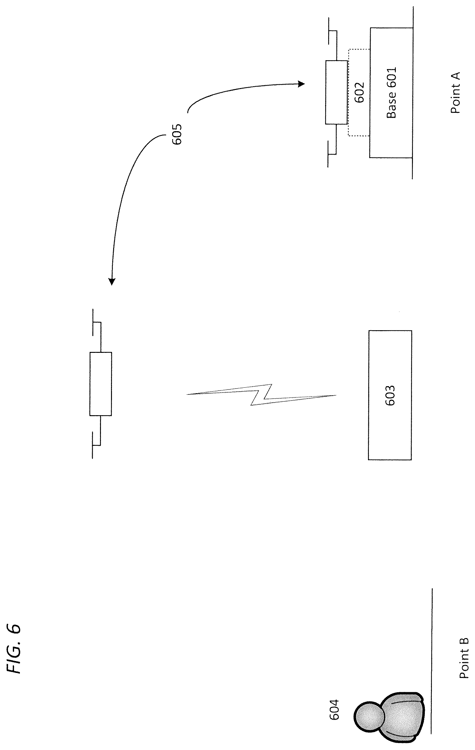 Patent US12165544 Figure 8 – Drone apparatus used in healthcare applications