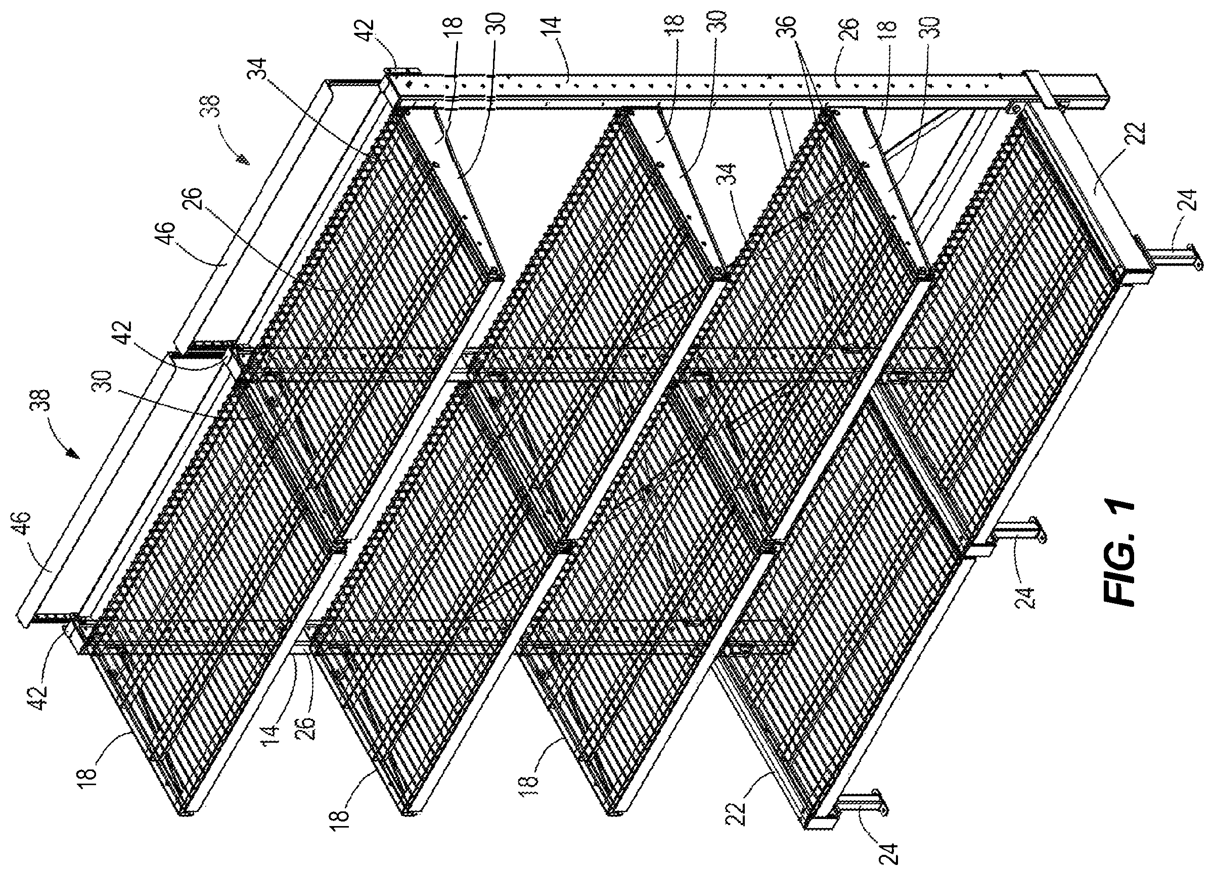 Patent US12165546 Figure 1 – Height adjustable sign holder