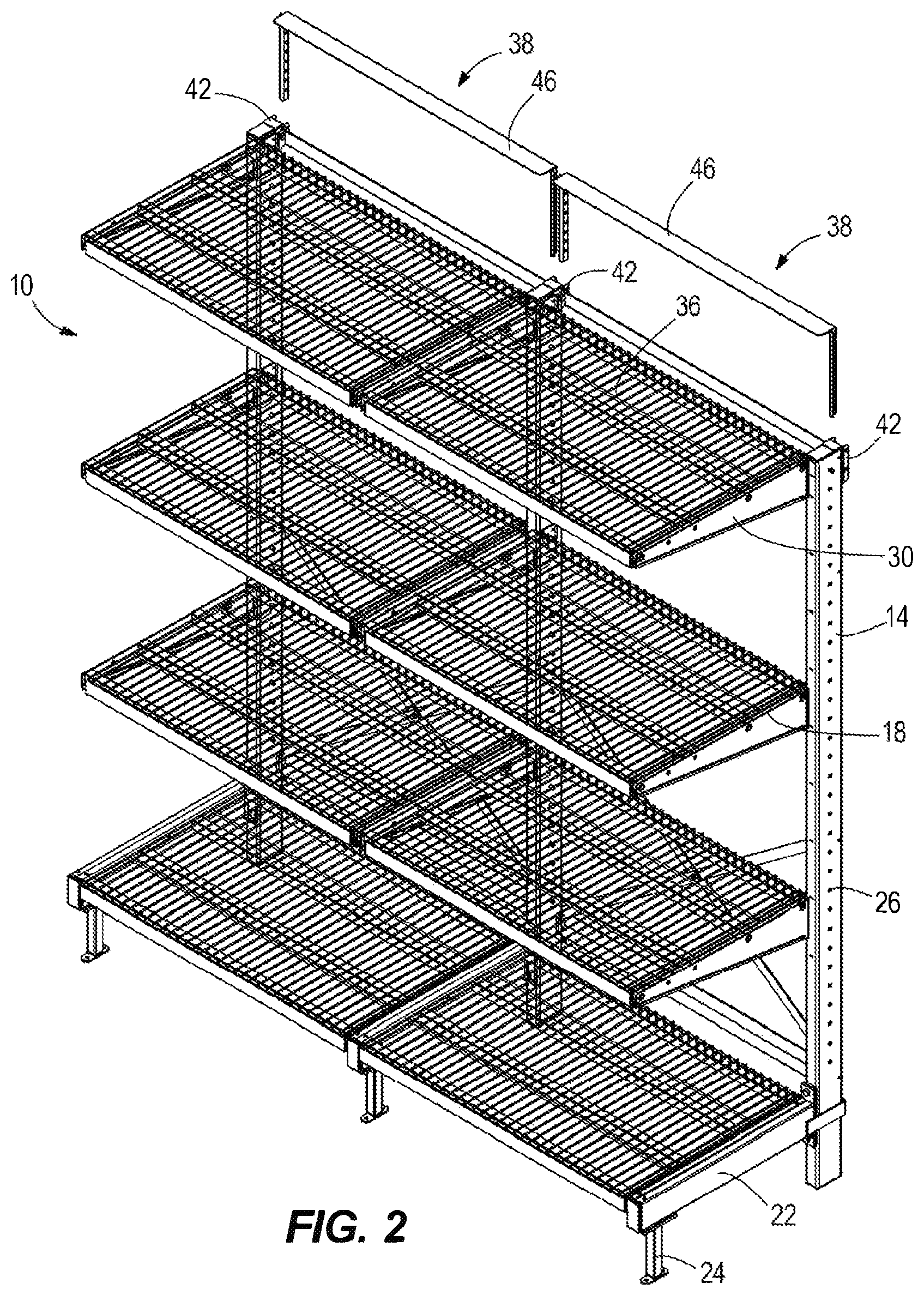 Patent US12165546 Figure 2 – Height adjustable sign holder